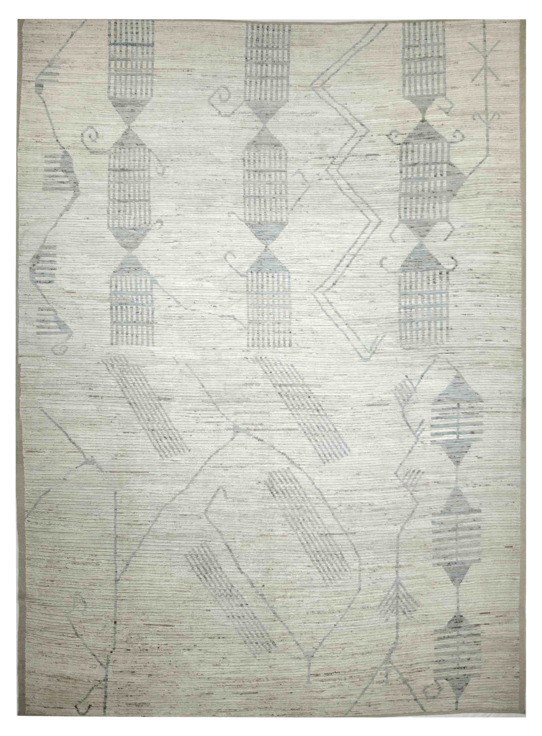 Thumbnail 7 for Afghanistan Moroccan Tribal Rug 89917