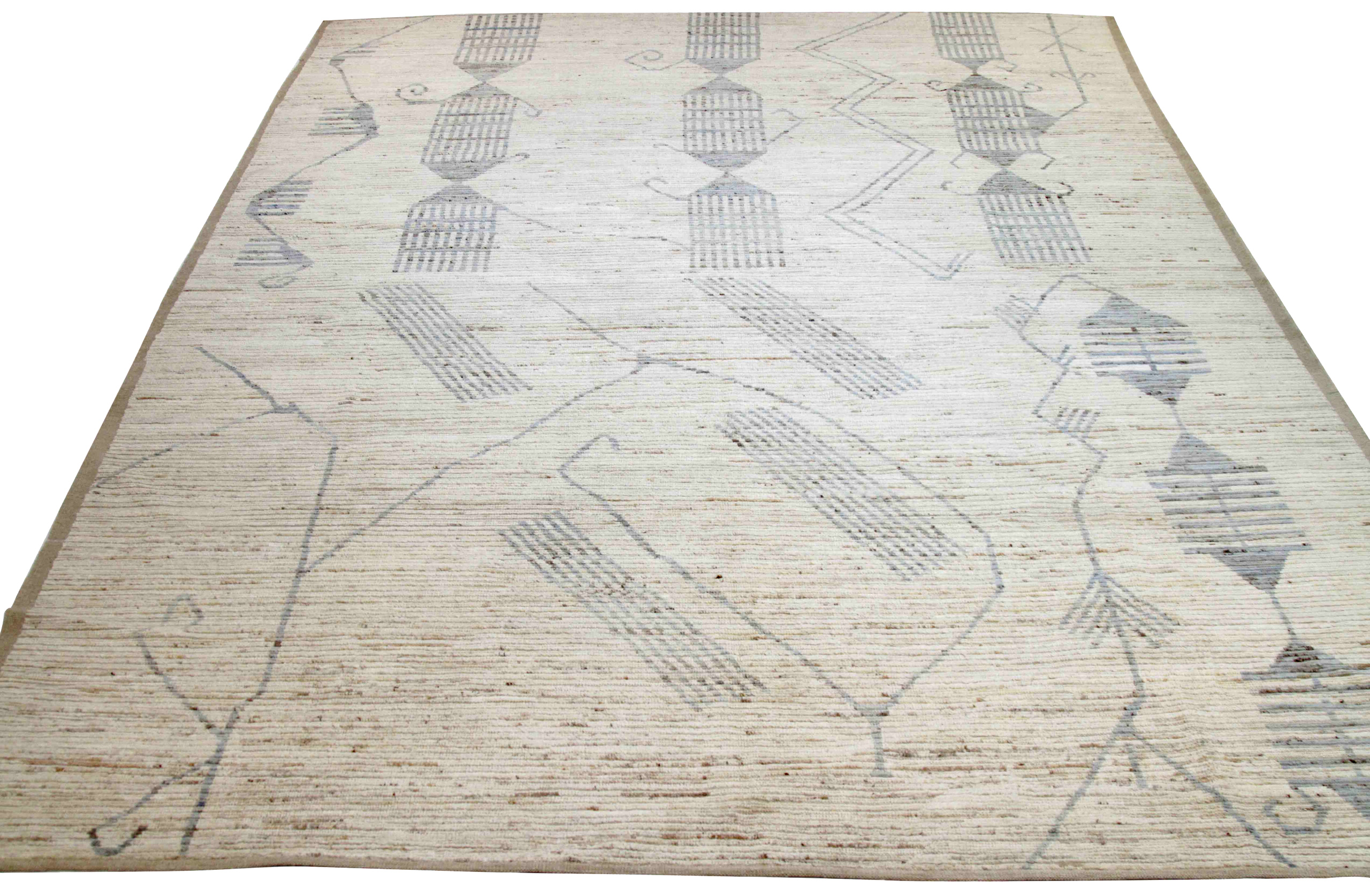 Thumbnail 2 for Afghanistan Moroccan Tribal Rug 89917