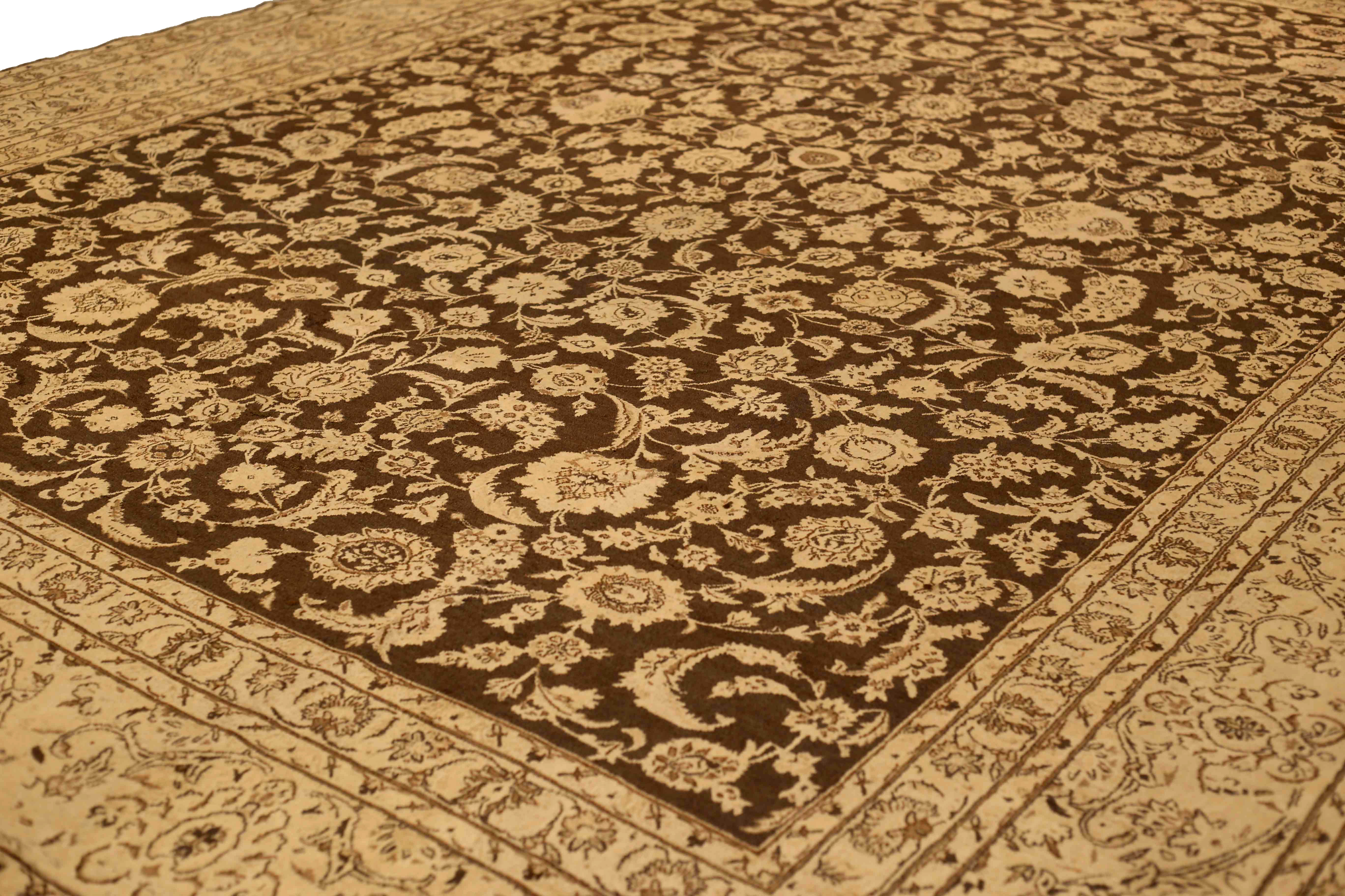 Thumbnail 9 for Antique Persian Kerman Transitional Rug 12879