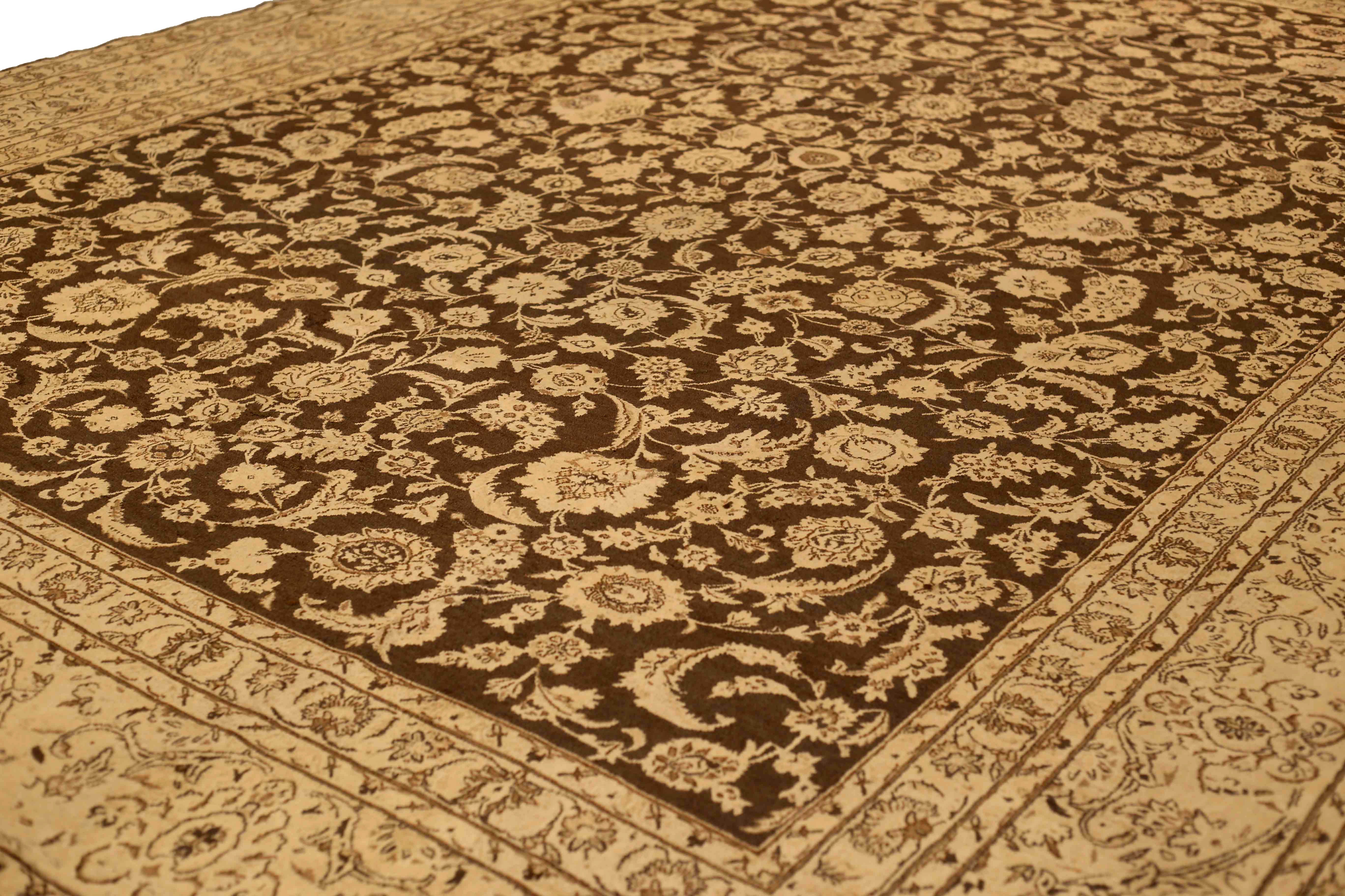 Thumbnail 12 for Antique Persian Kerman Transitional Rug 12879