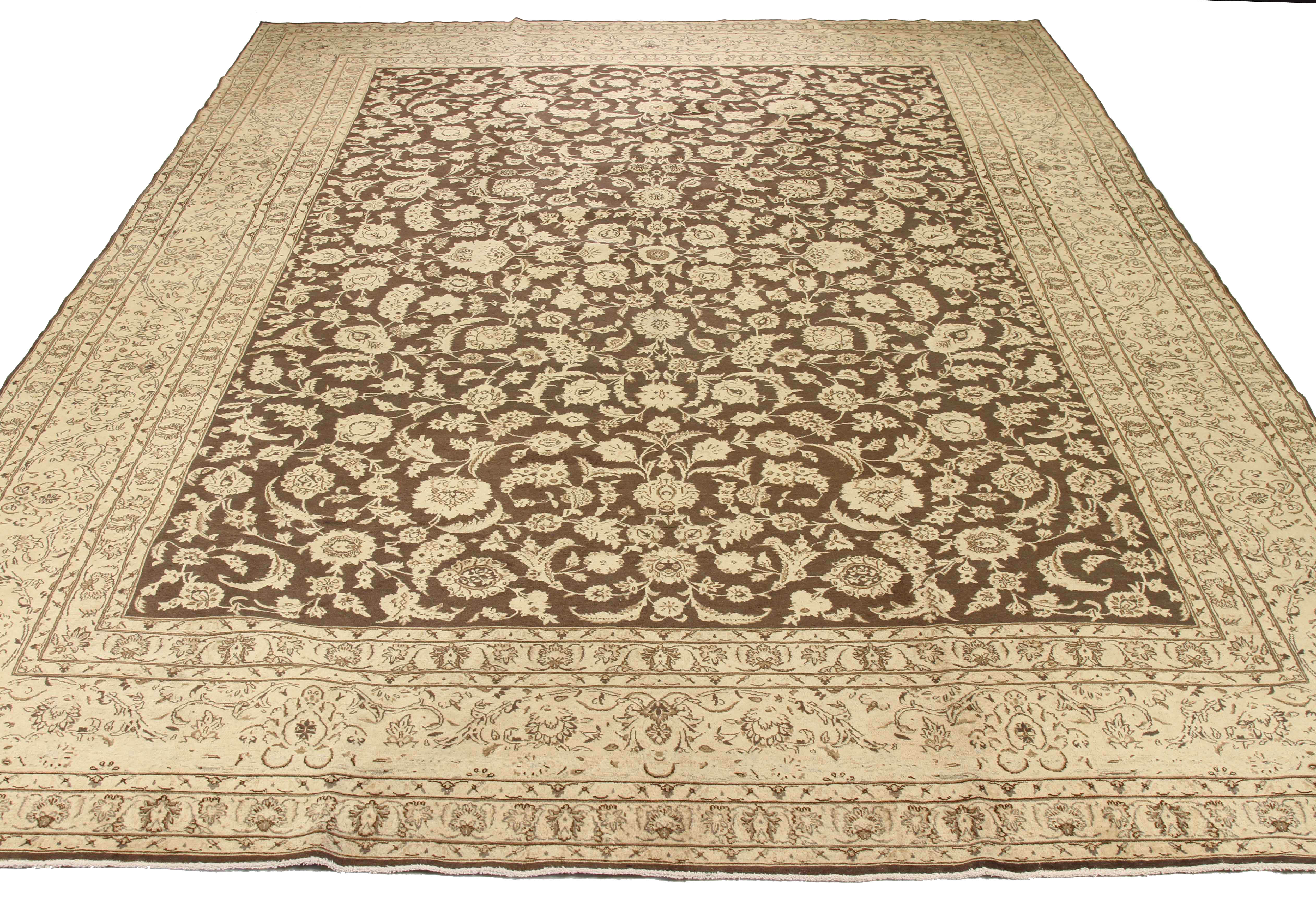Thumbnail 7 for Antique Persian Kerman Transitional Rug 12879