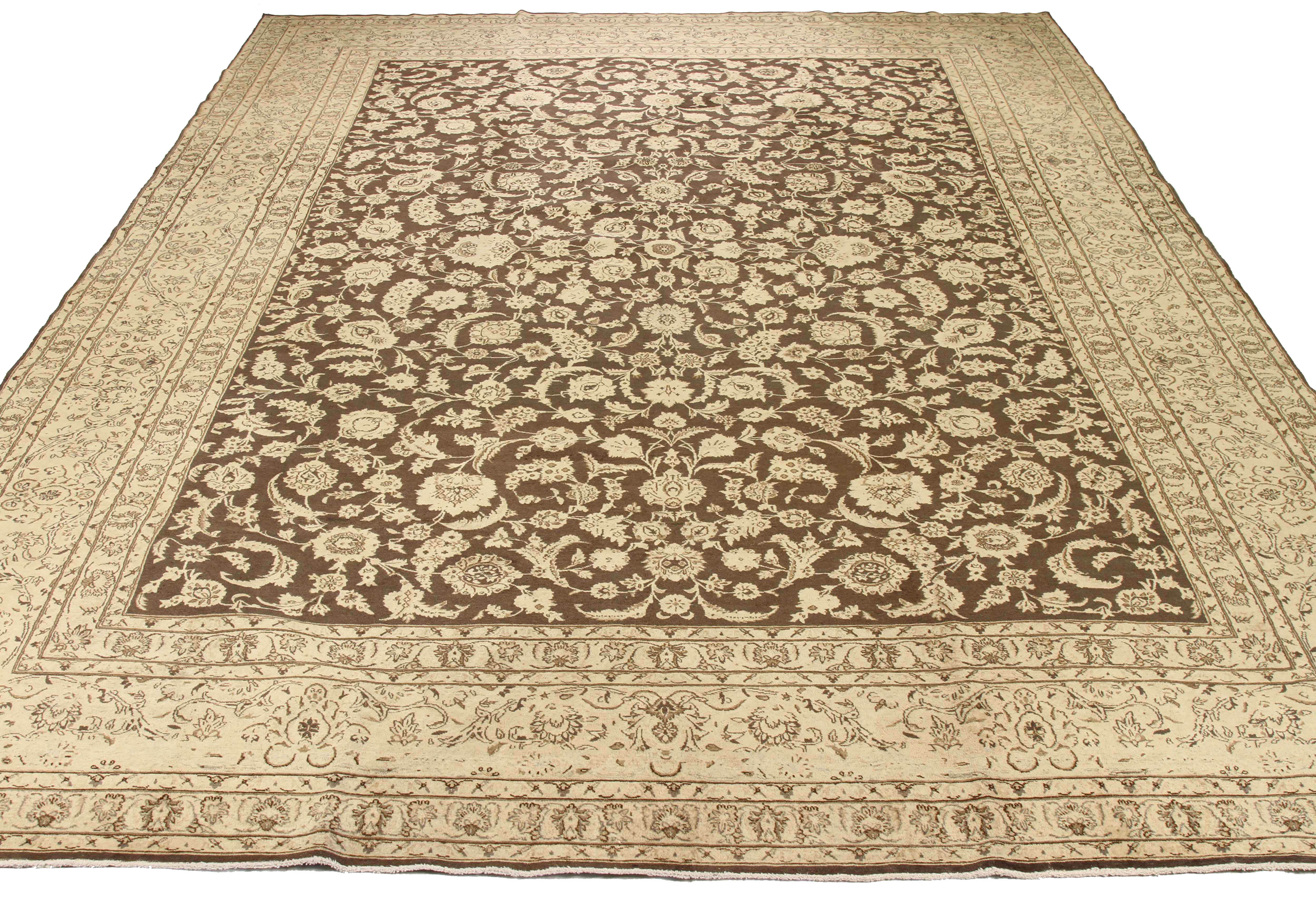 Thumbnail 3 for Antique Persian Kerman Transitional Rug 12879