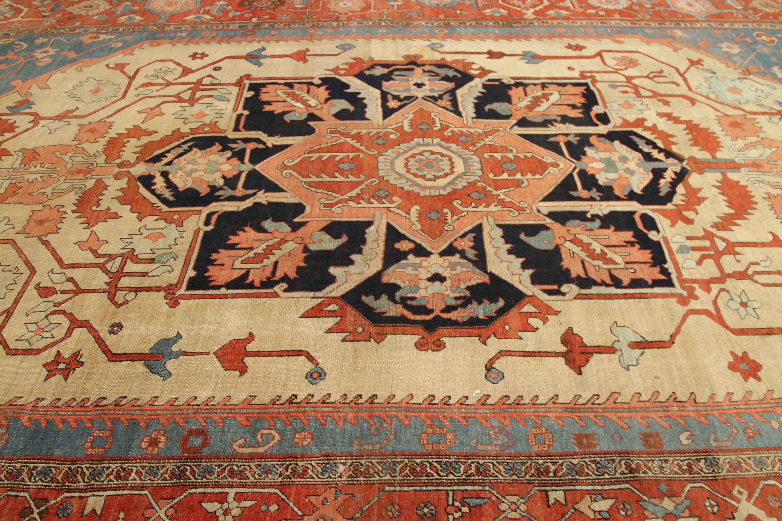 Thumbnail 7 for Antique Persian Traditional Rug 92133