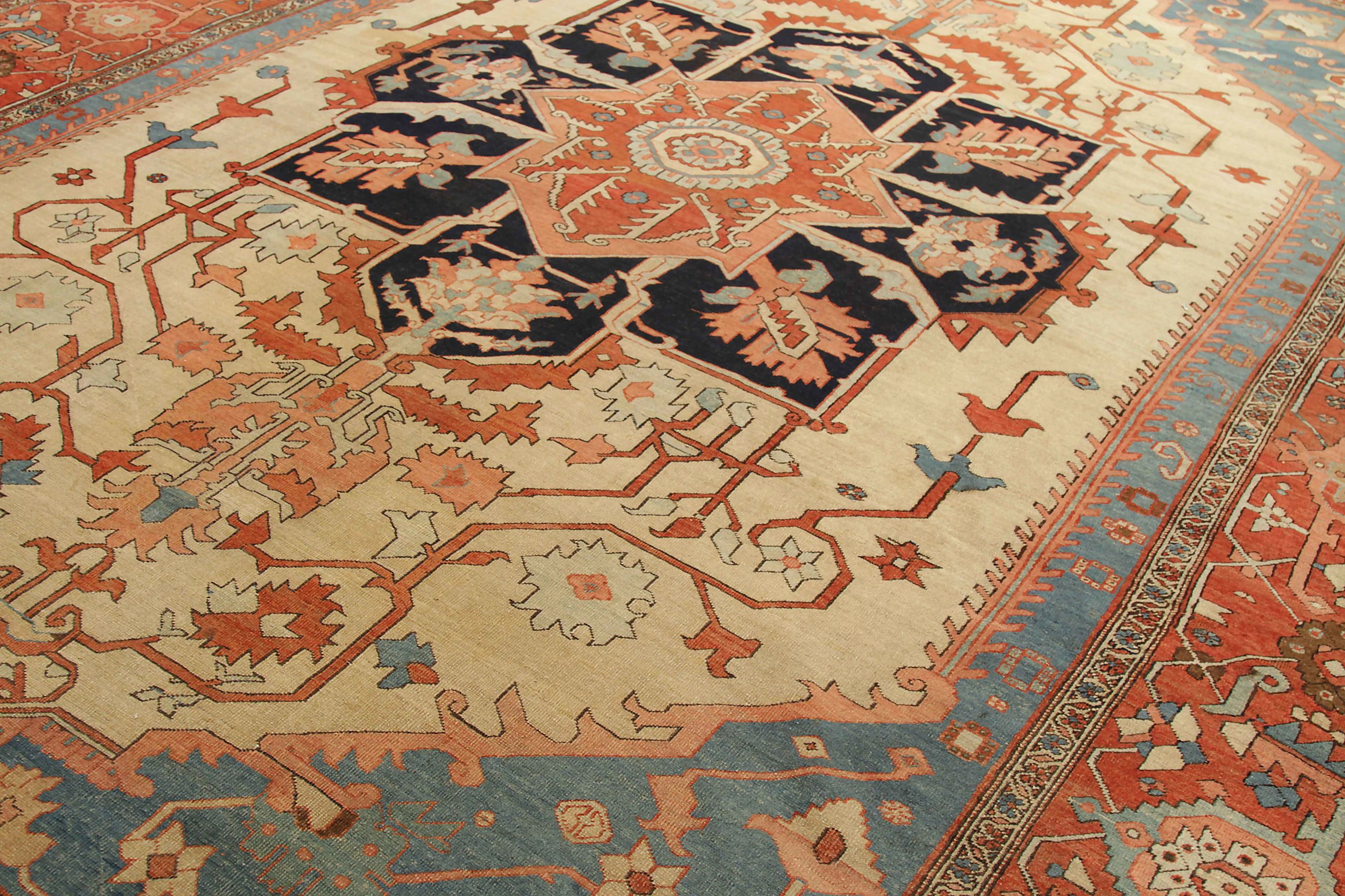 Thumbnail 5 for Antique Persian Traditional Rug 92133