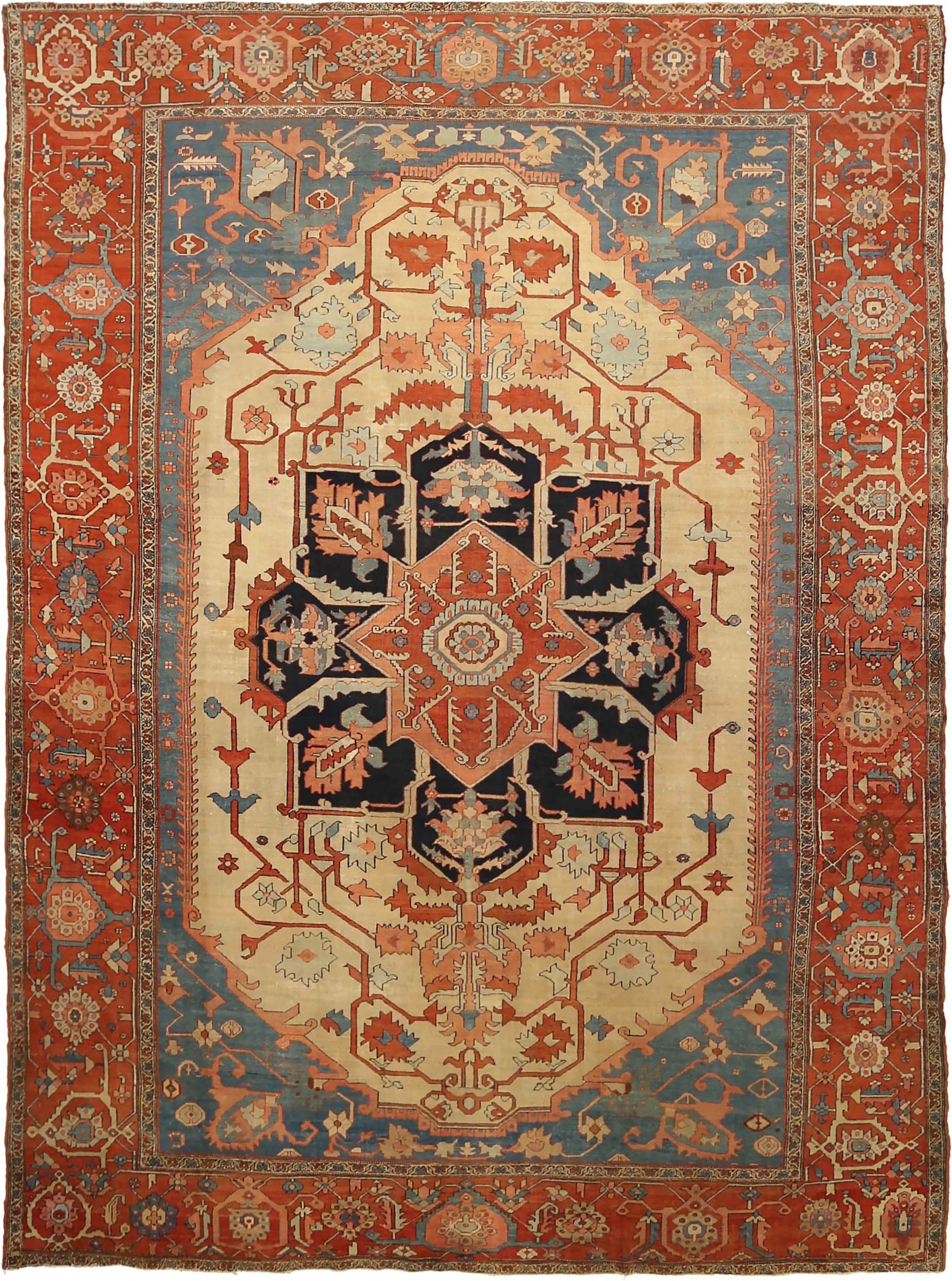 Thumbnail 4 for Antique Persian Traditional Rug 92133