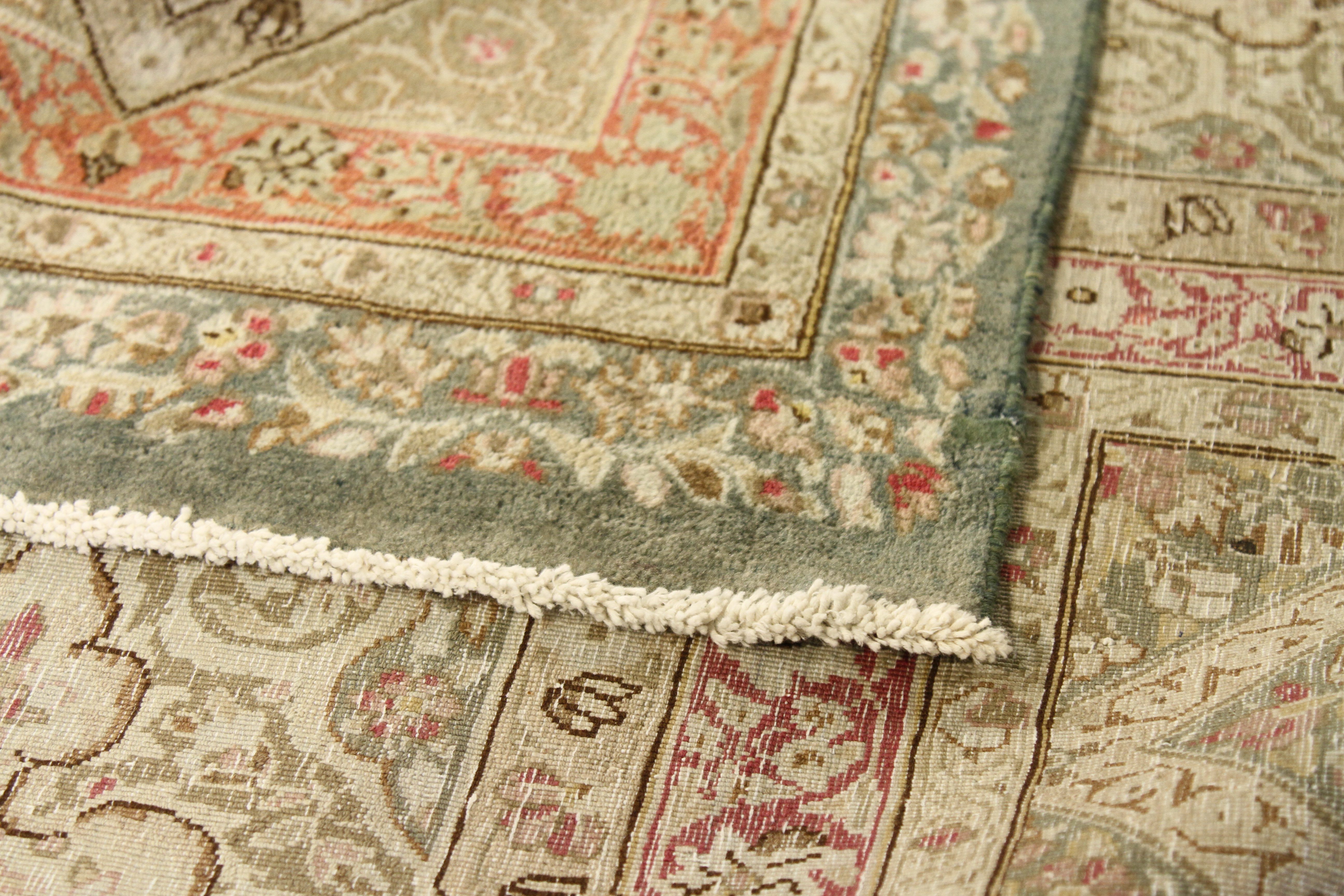 Thumbnail 8 for Antique Persian Kerman Transitional Rug 12912