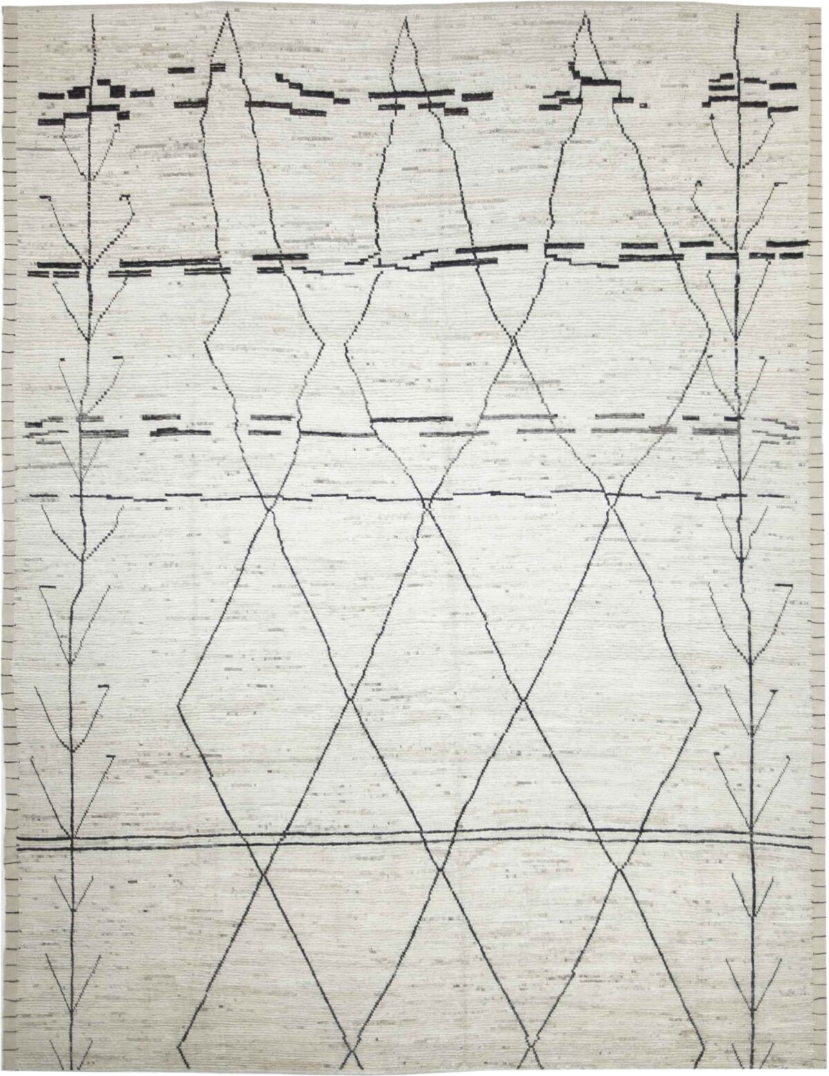 Thumbnail 13 for Afghanistan Moroccan Tribal Rug 89854