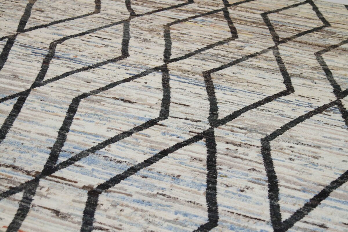 Thumbnail 15 for Afghanistan Moroccan Tribal Rug 89849