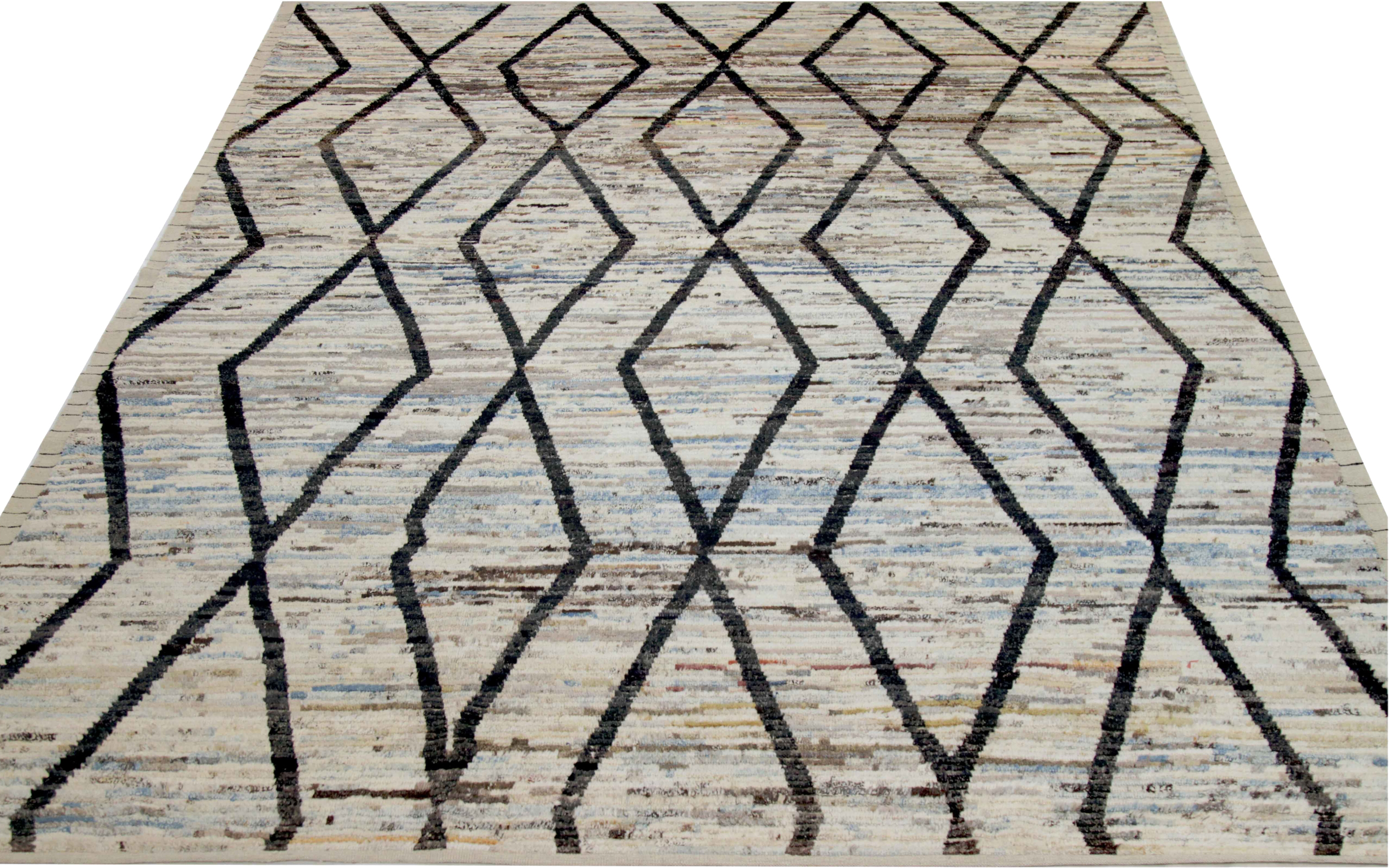 Thumbnail 3 for Afghanistan Moroccan Tribal Rug 89849