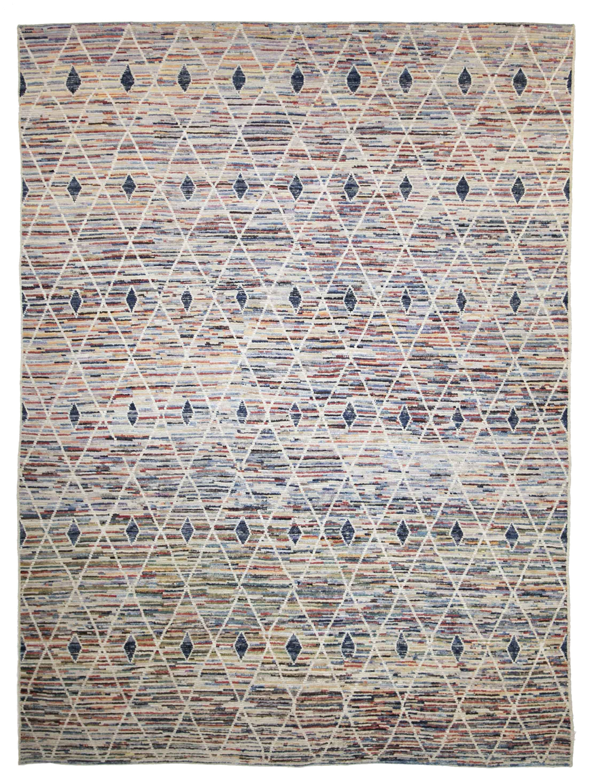 Thumbnail 2 for Afghanistan Moroccan Tribal Rug 89887