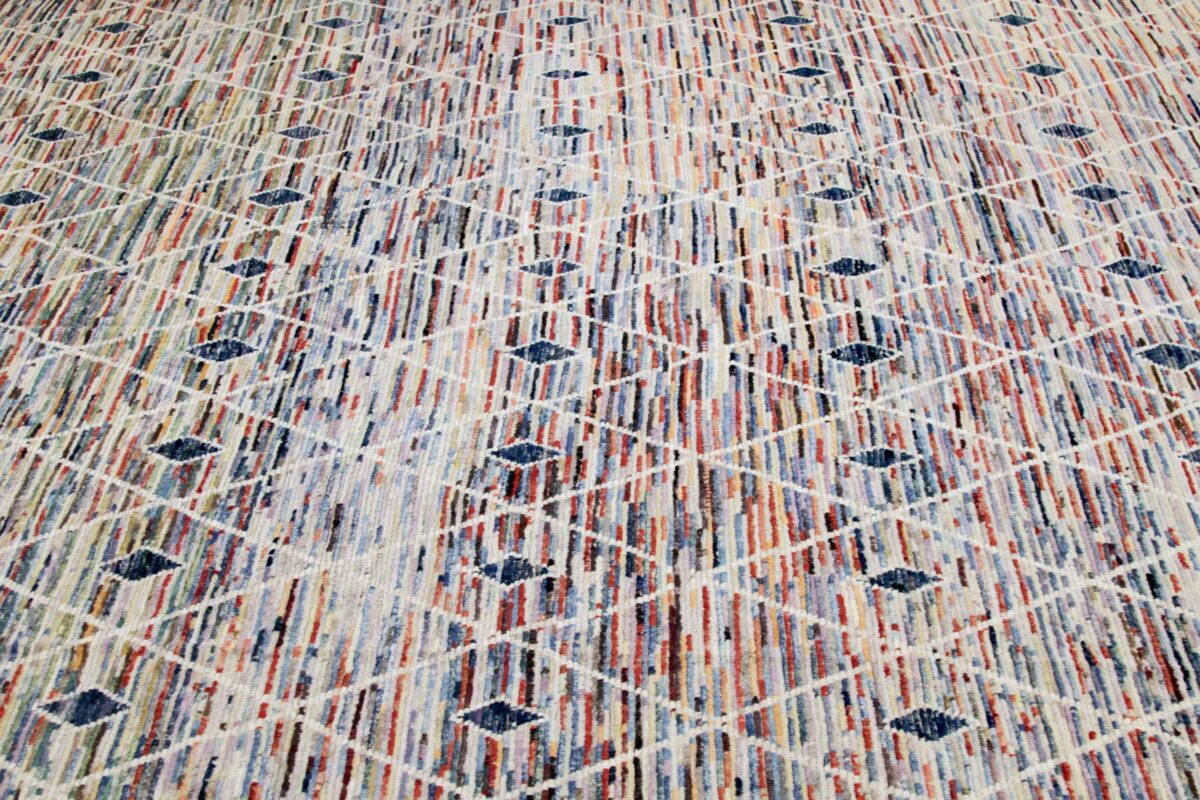 Thumbnail 14 for Afghanistan Moroccan Tribal Rug 89887