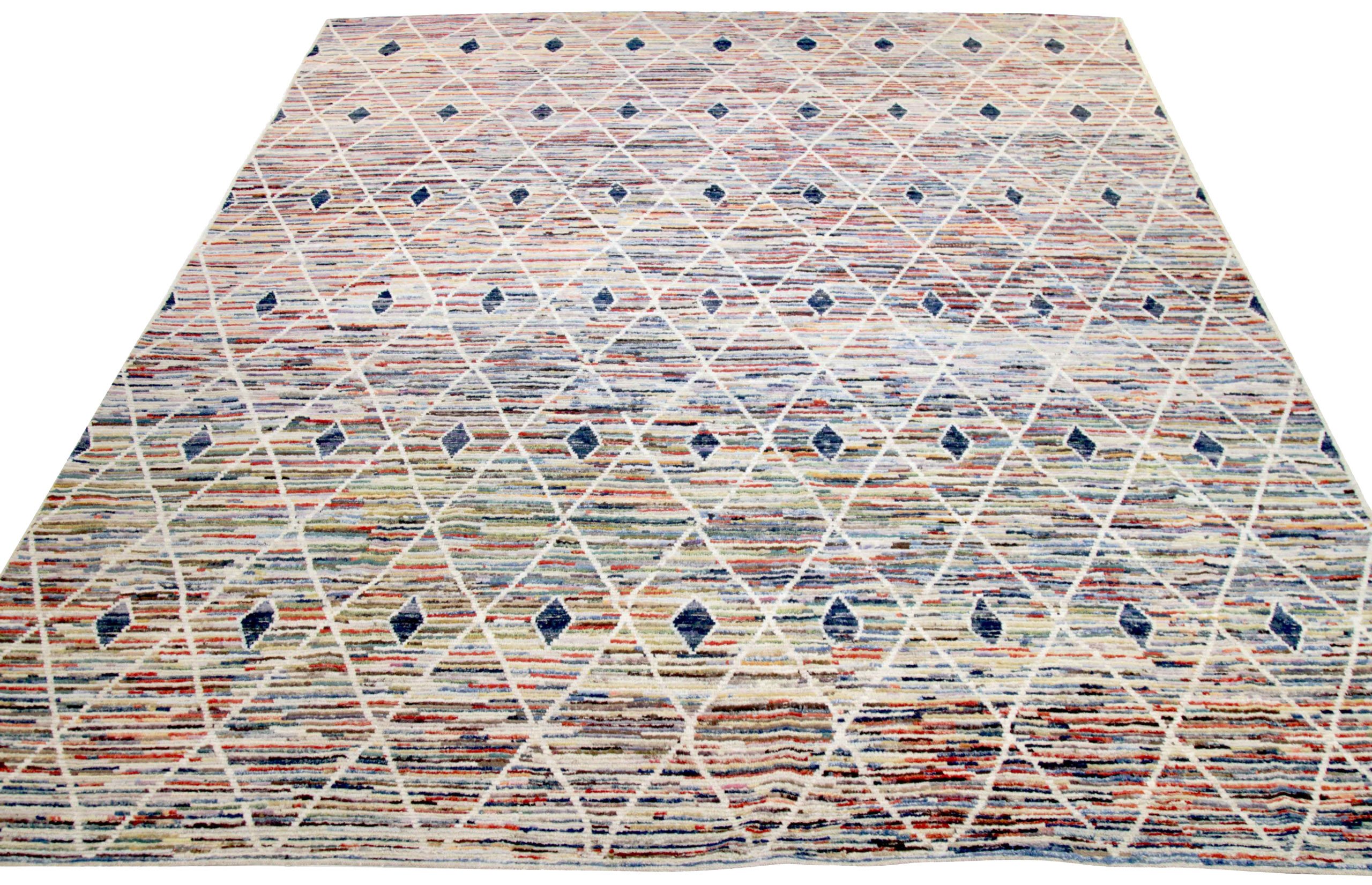 Thumbnail 10 for Afghanistan Moroccan Tribal Rug 89887