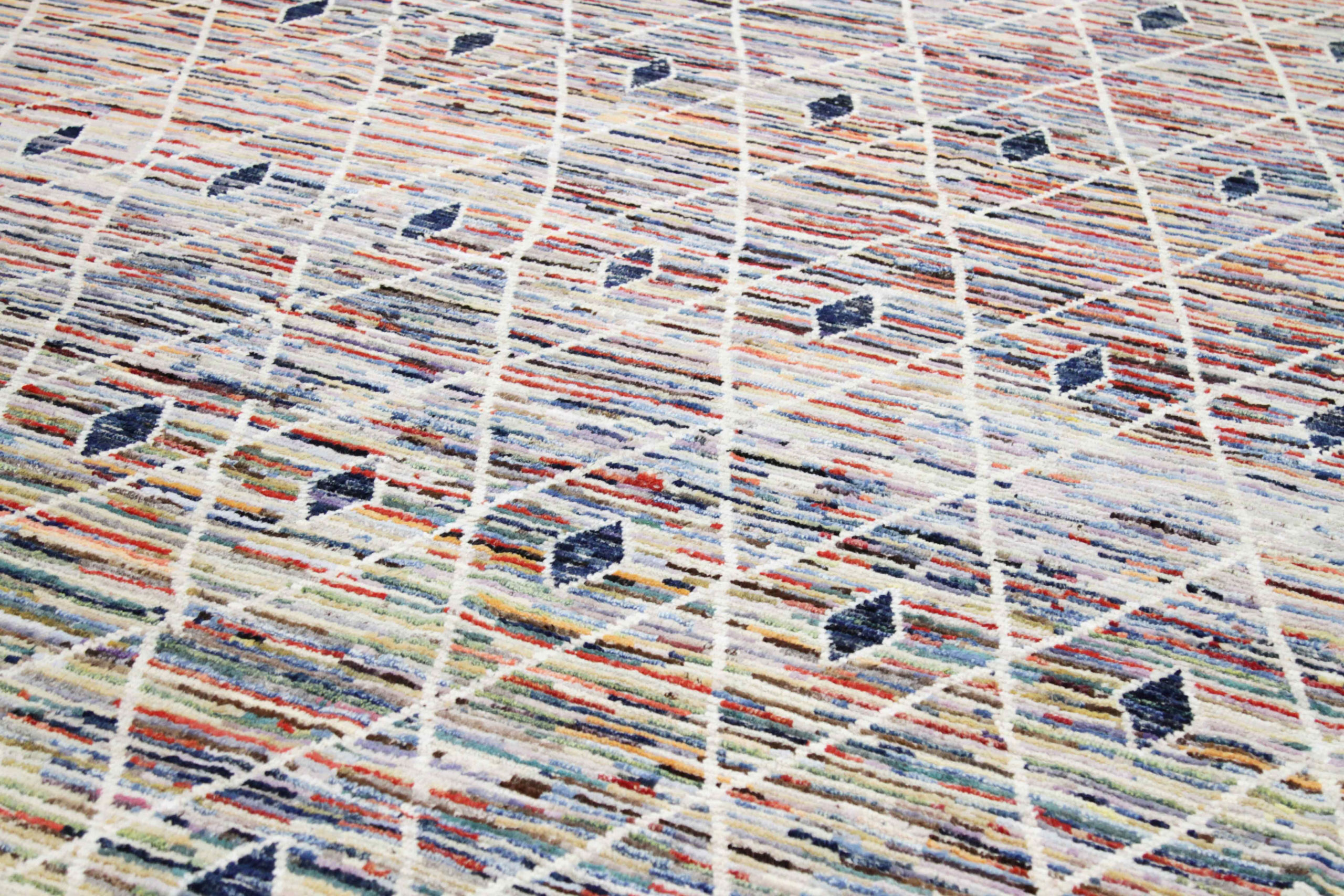 Thumbnail 3 for Afghanistan Moroccan Tribal Rug 89887