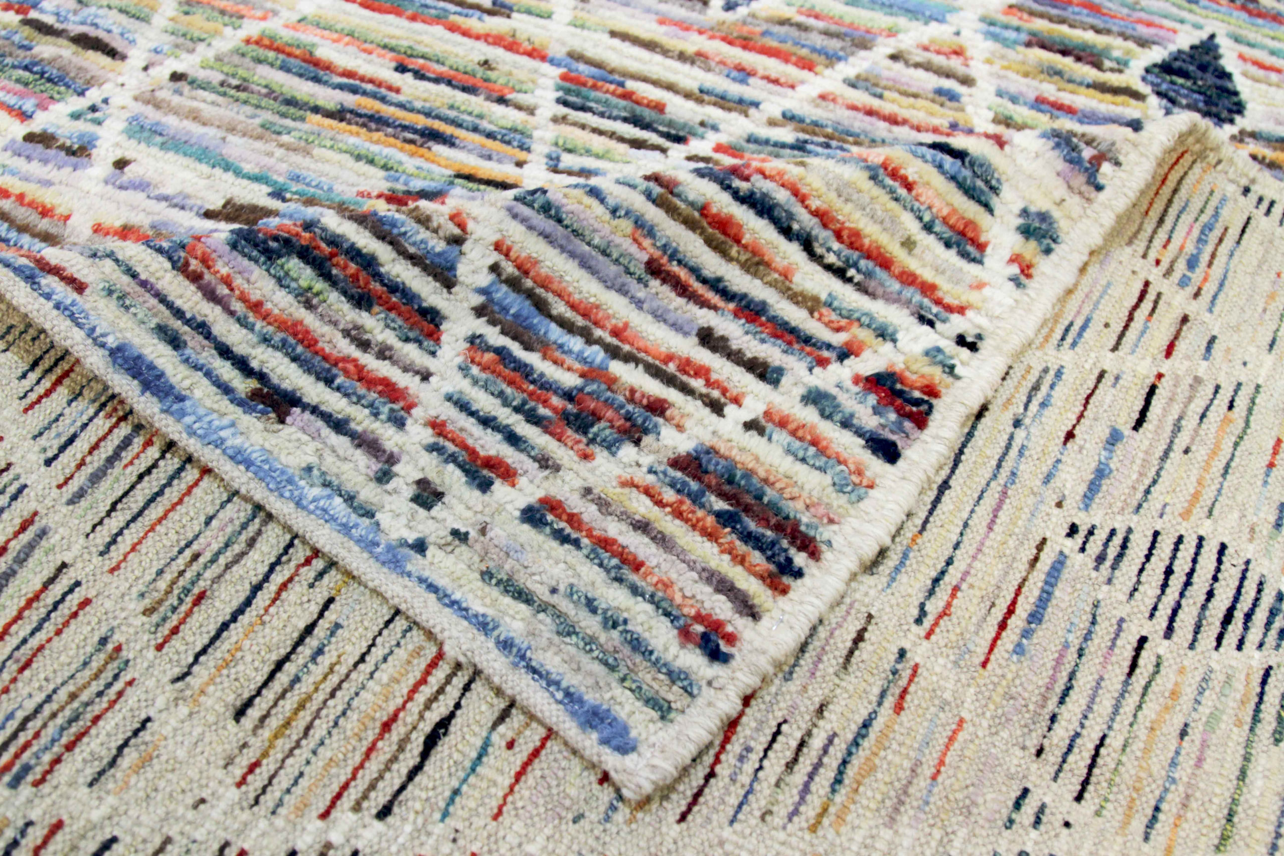 Thumbnail 5 for Afghanistan Moroccan Tribal Rug 89887