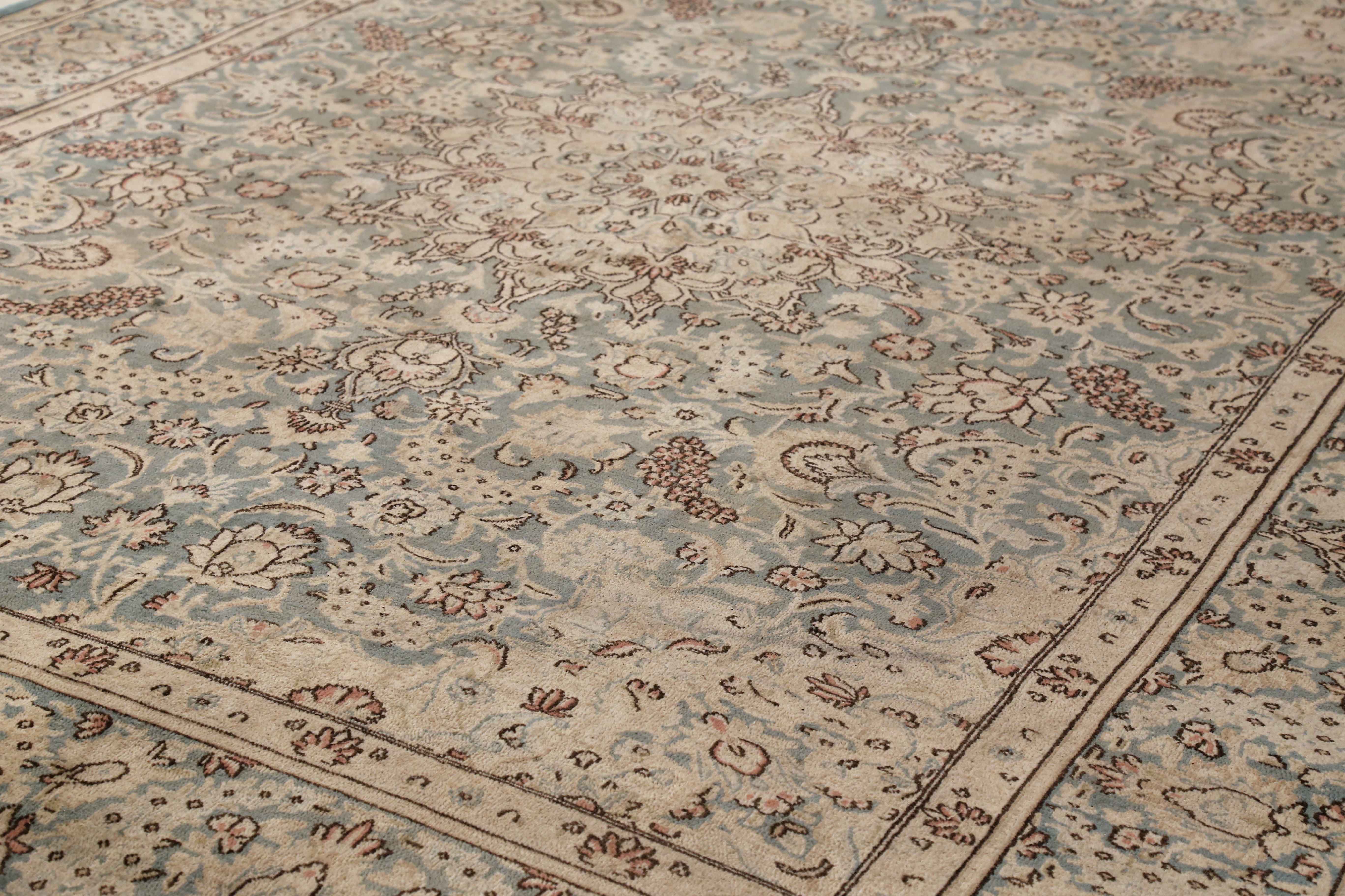 Thumbnail 10 for Antique Persian Kerman Transitional Rug 13015