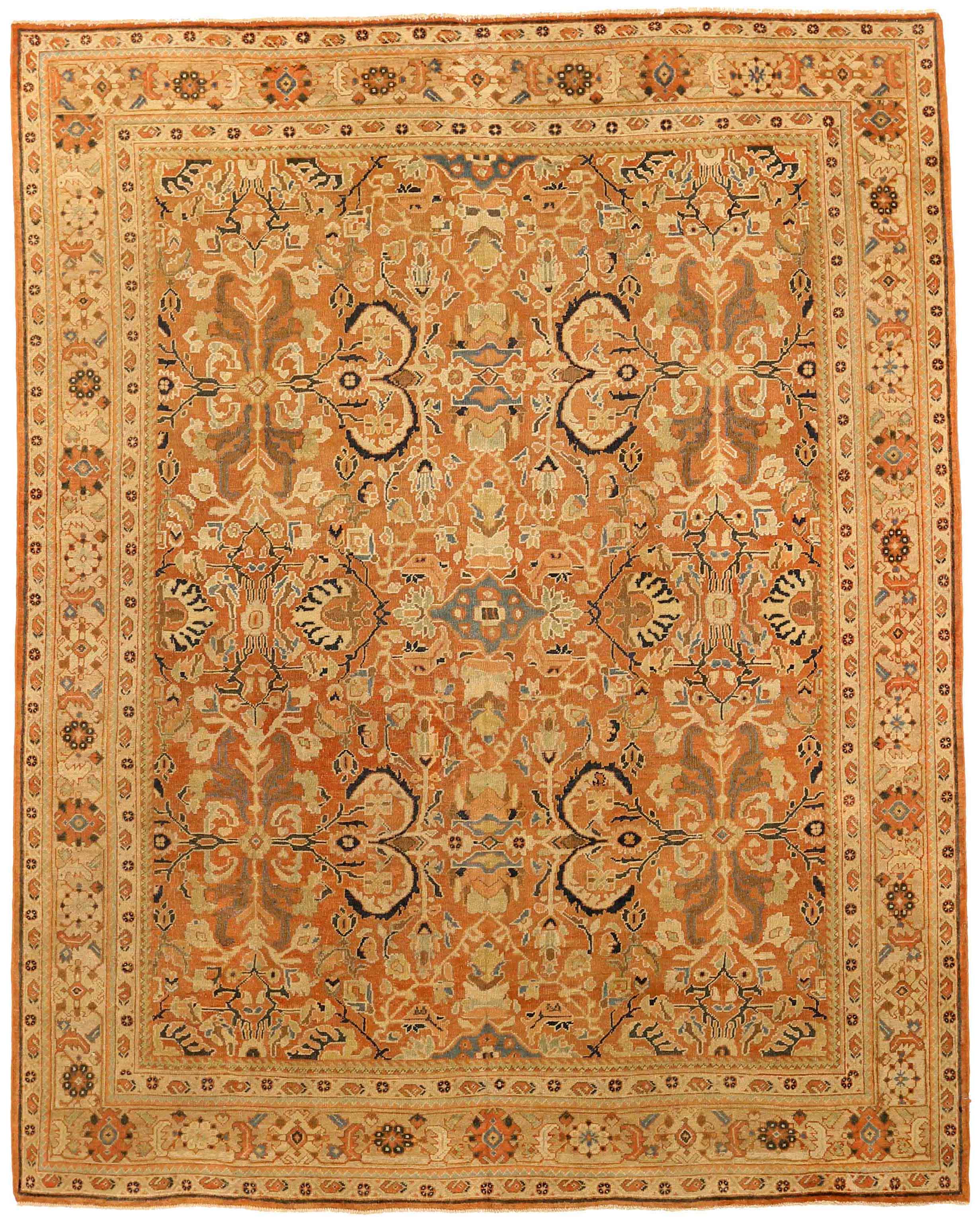 Thumbnail 5 for Antique Persian Sultanabad Traditional Rug 73128