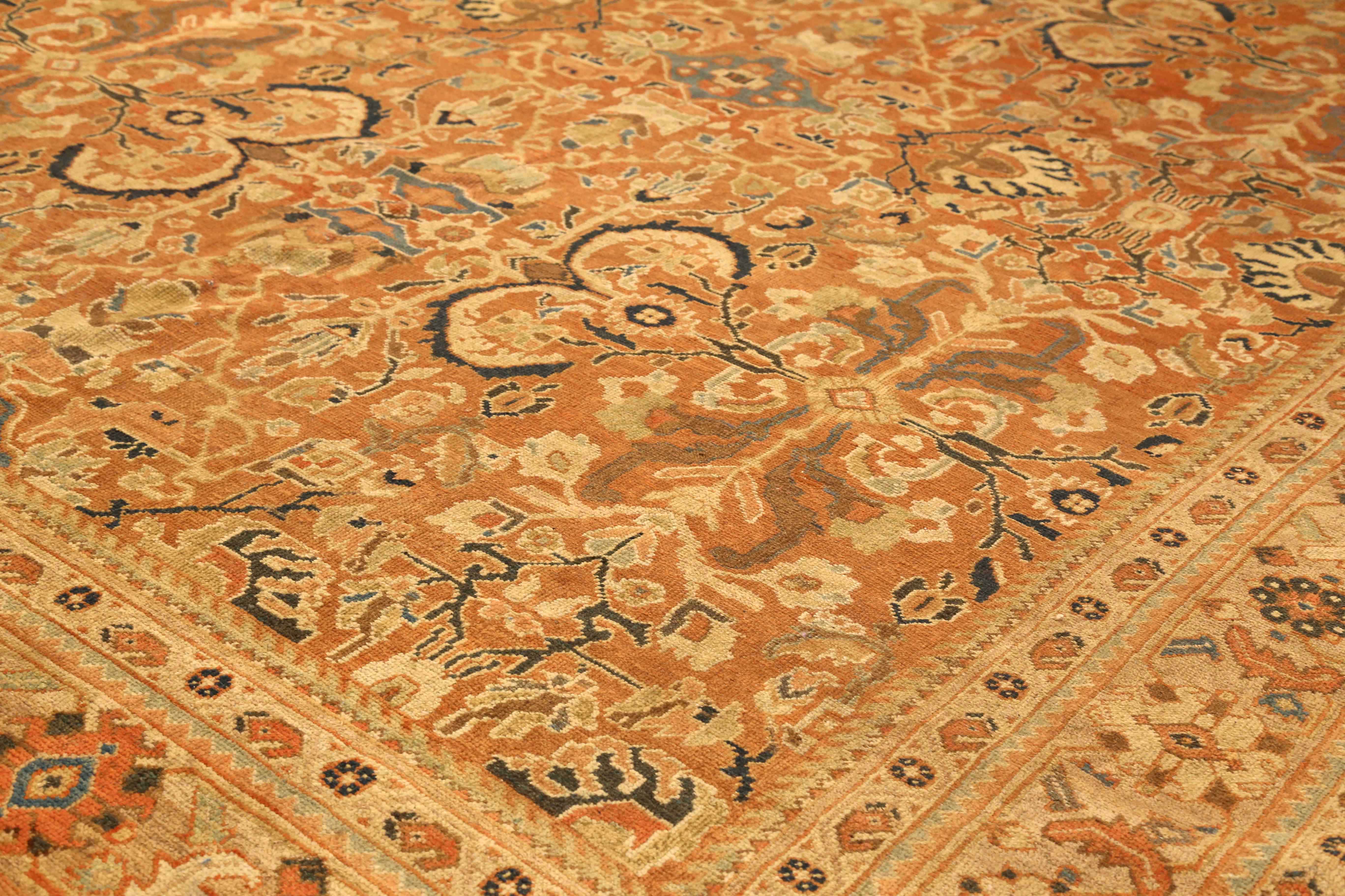 Thumbnail 3 for Antique Persian Sultanabad Traditional Rug 73128