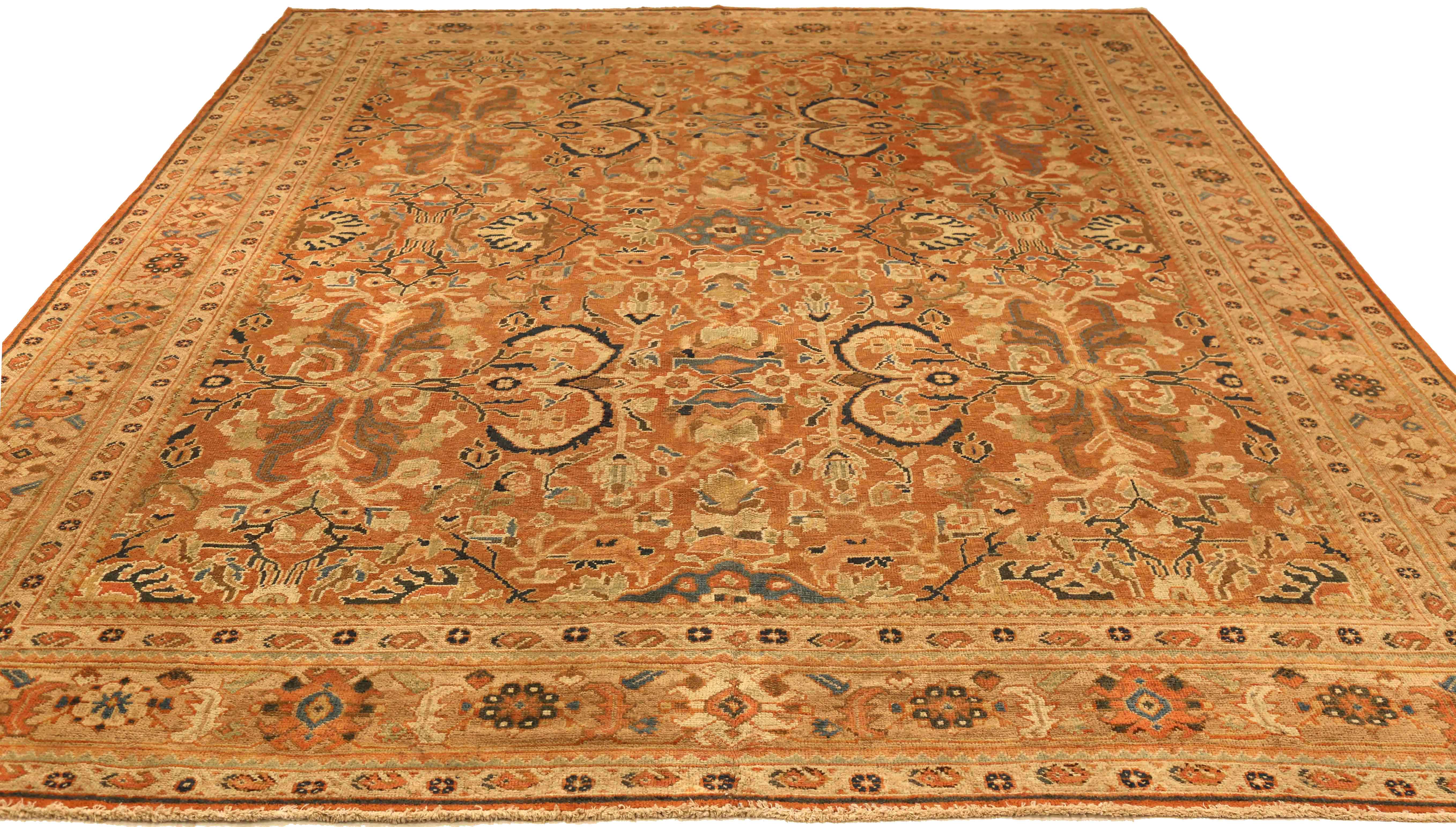 Thumbnail 2 for Antique Persian Sultanabad Traditional Rug 73128