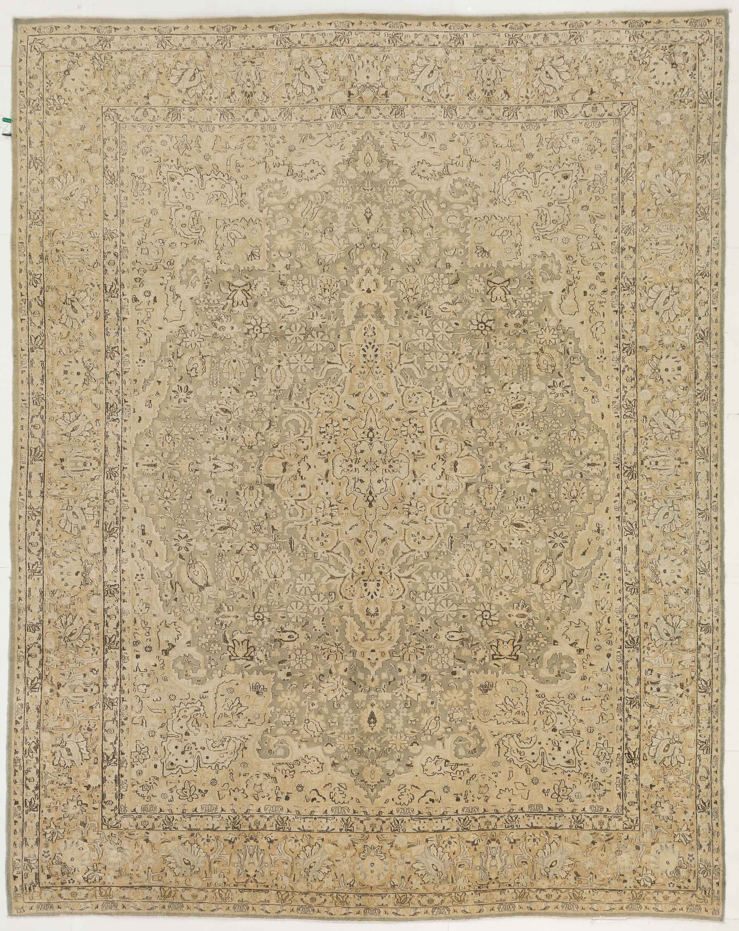 Thumbnail 8 for Antique Persian Kerman Transitional Rug 13035