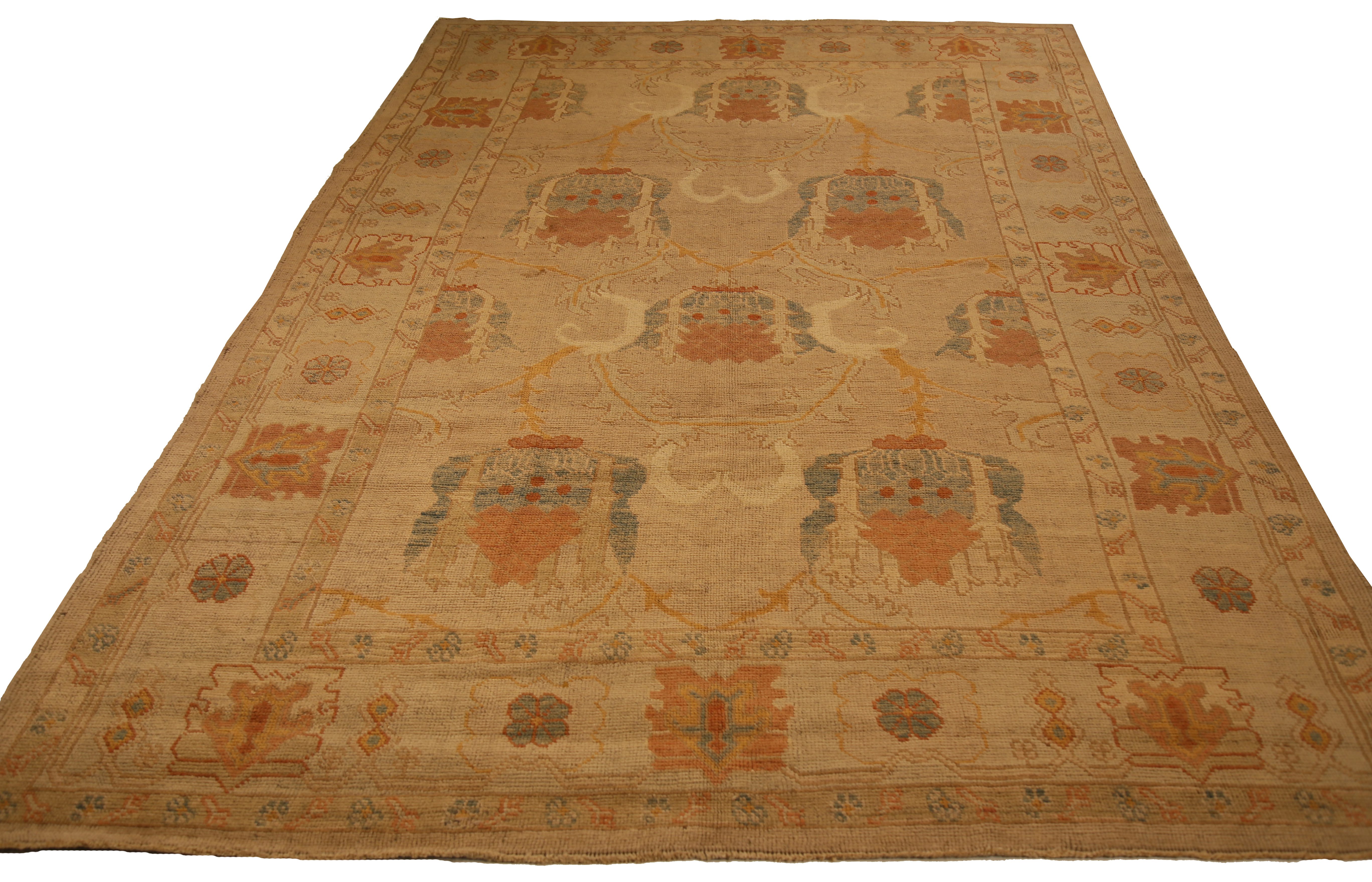 Thumbnail 3 for Turkey Oushak Transitional Rug 13065