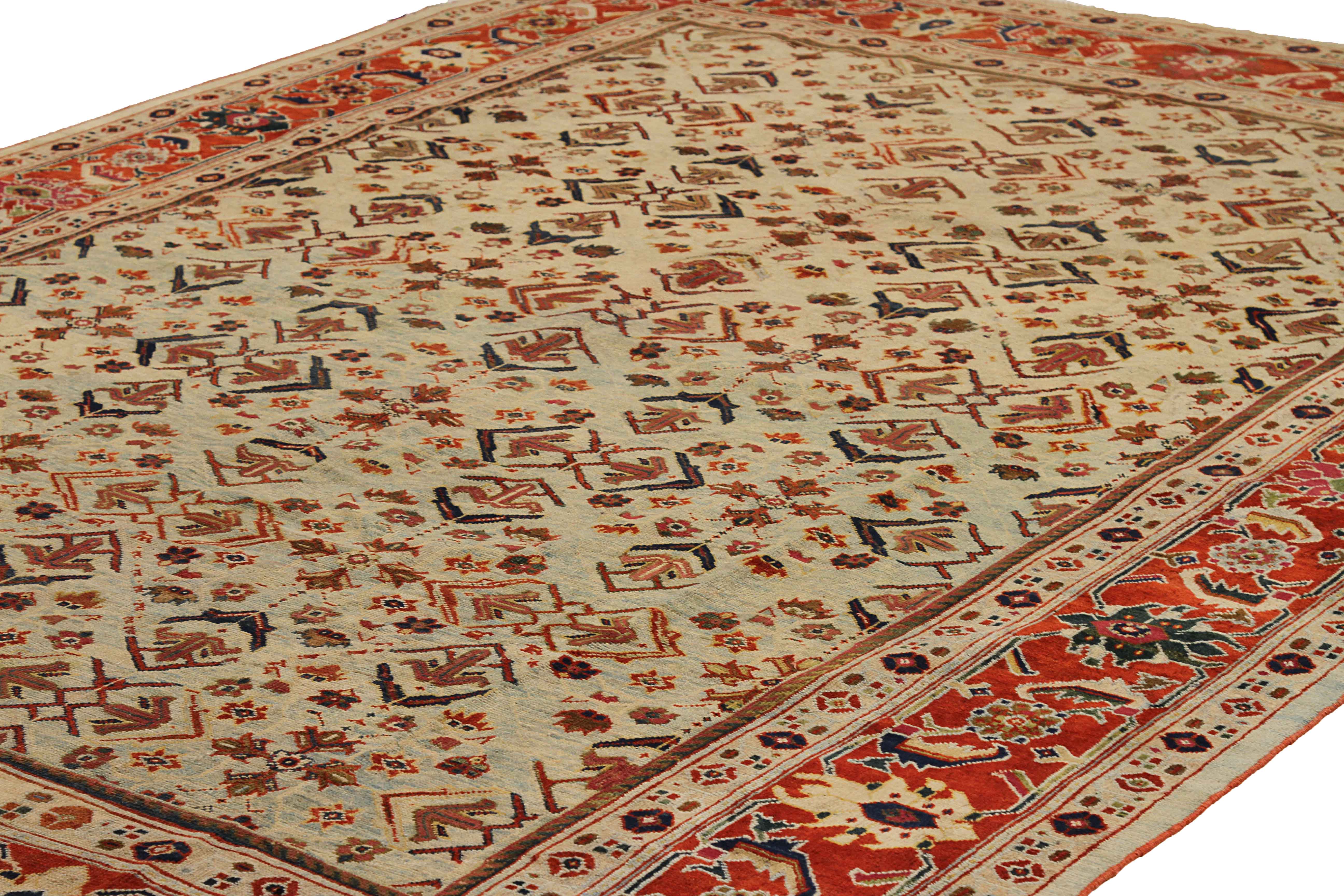 Thumbnail 13 for Antique Persian Sultanabad Traditional Rug 13122