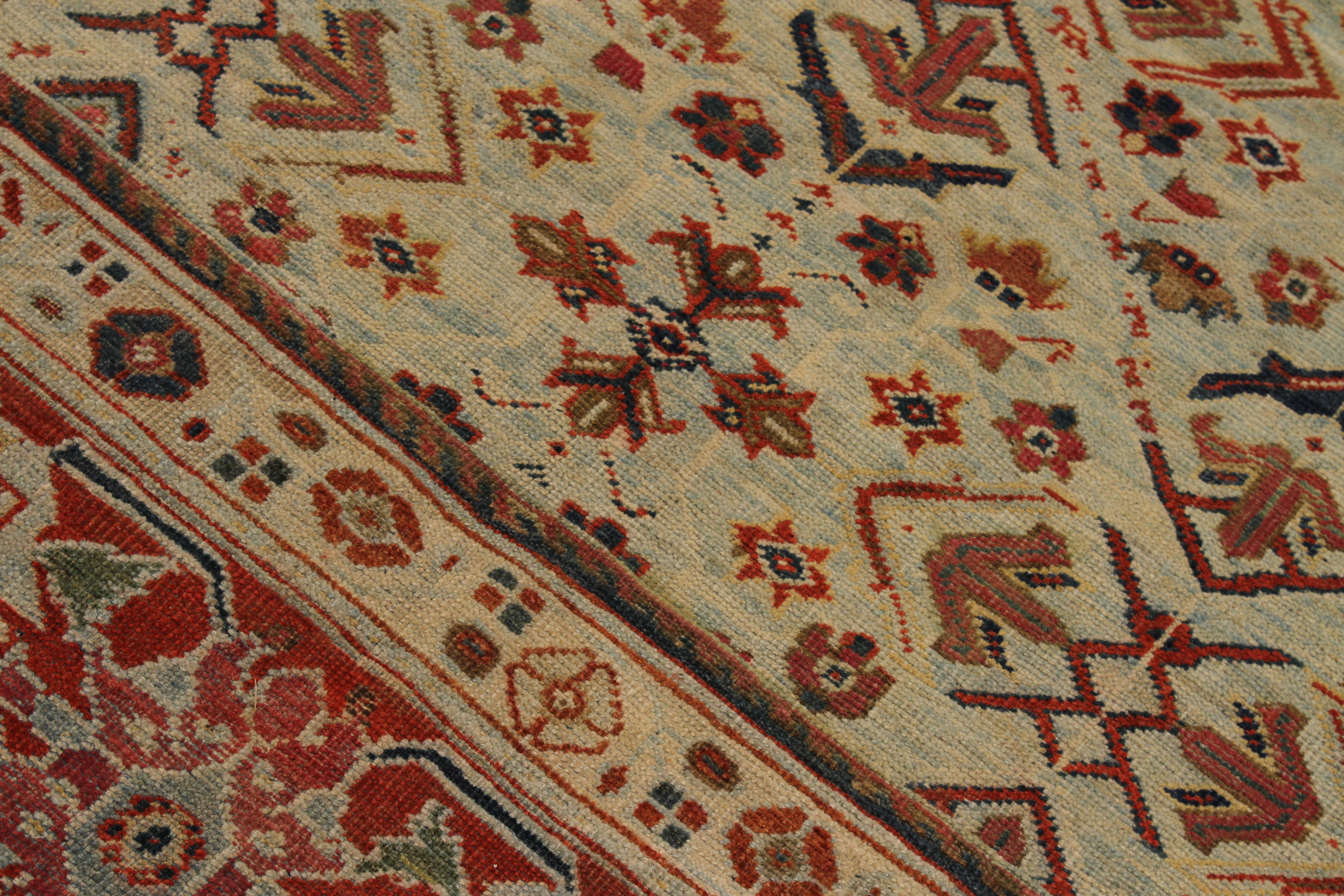 Thumbnail 5 for Antique Persian Sultanabad Traditional Rug 13122