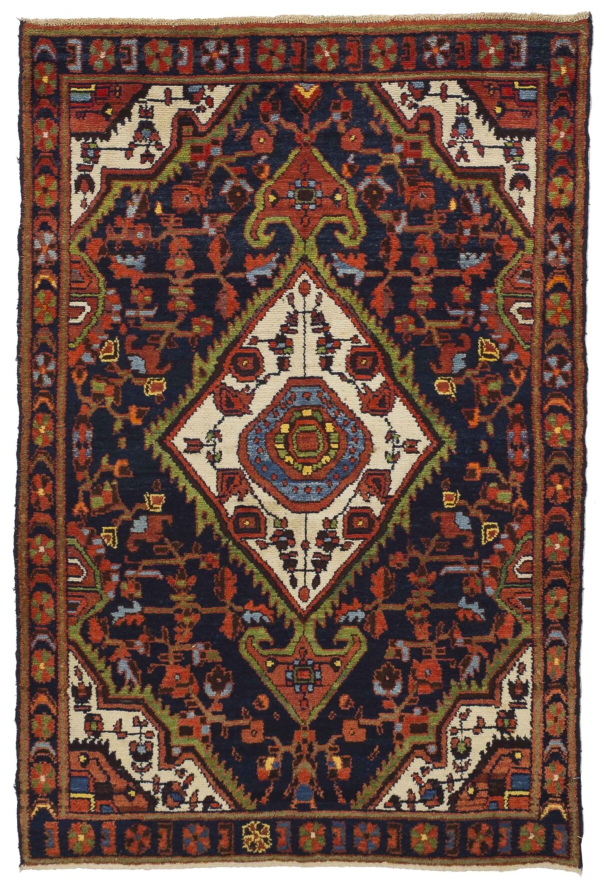 Thumbnail 9 for Antique Persian Malayer Traditional Rug 13297