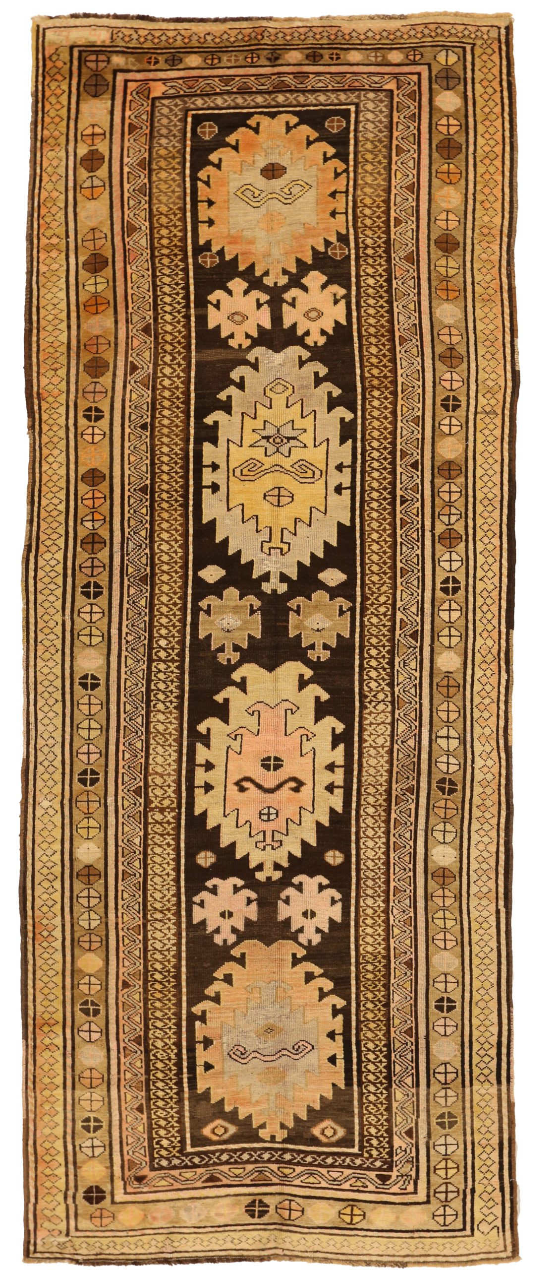 Thumbnail 12 for Antique Russia Azarbaijan Transitional Rug 13321