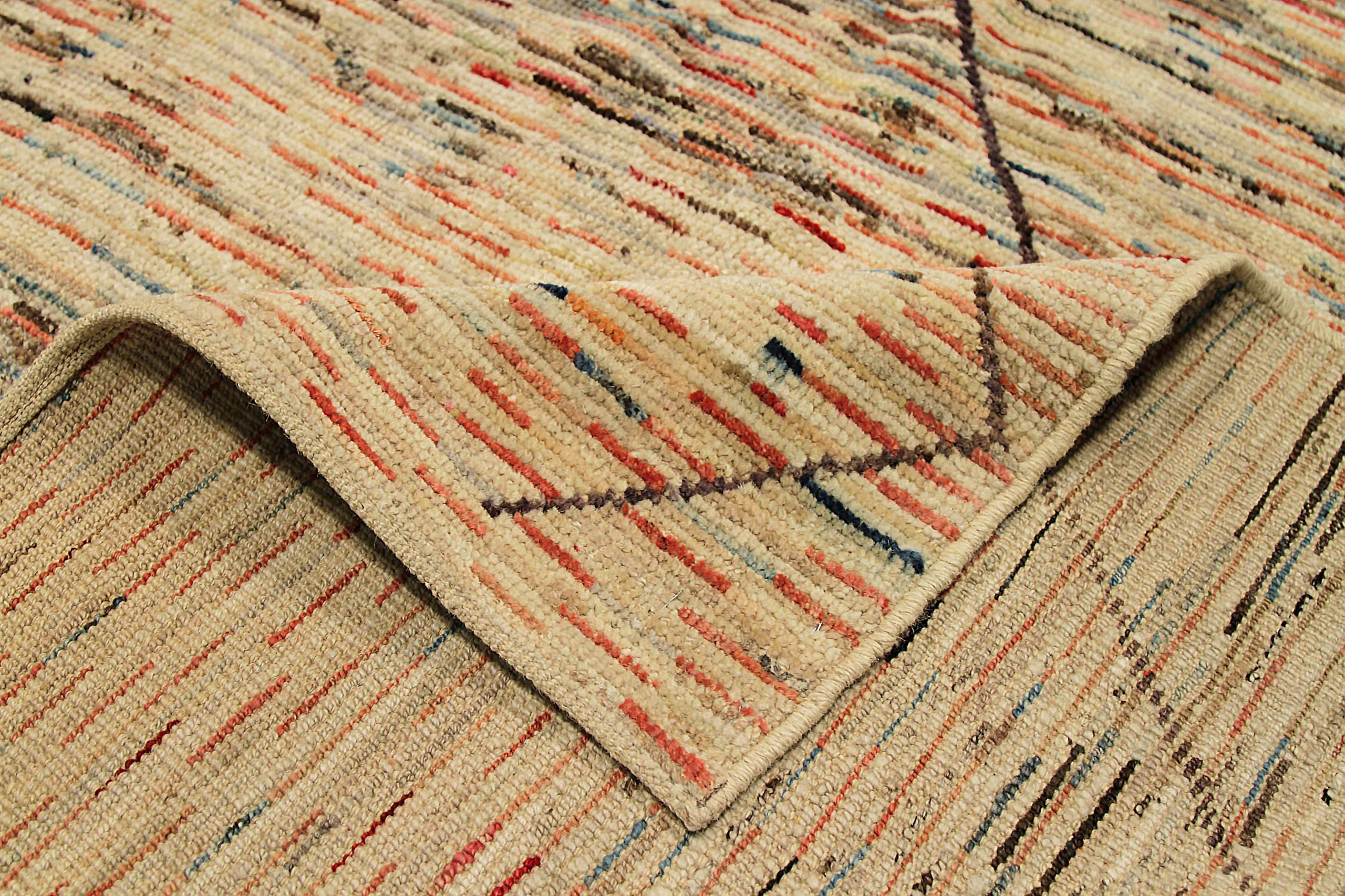 Thumbnail 3 for Afghanistan Moroccan Tribal Rug 90440