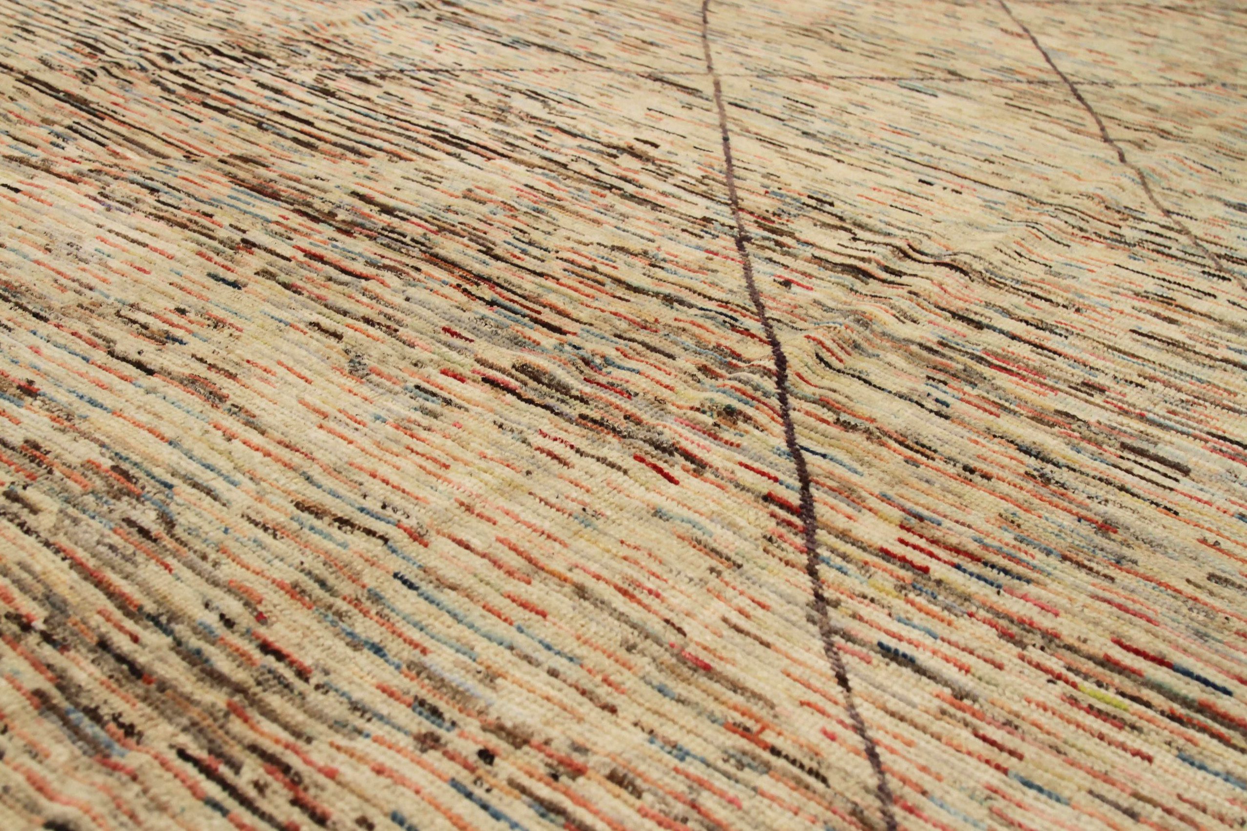 Thumbnail 10 for Afghanistan Moroccan Tribal Rug 90440