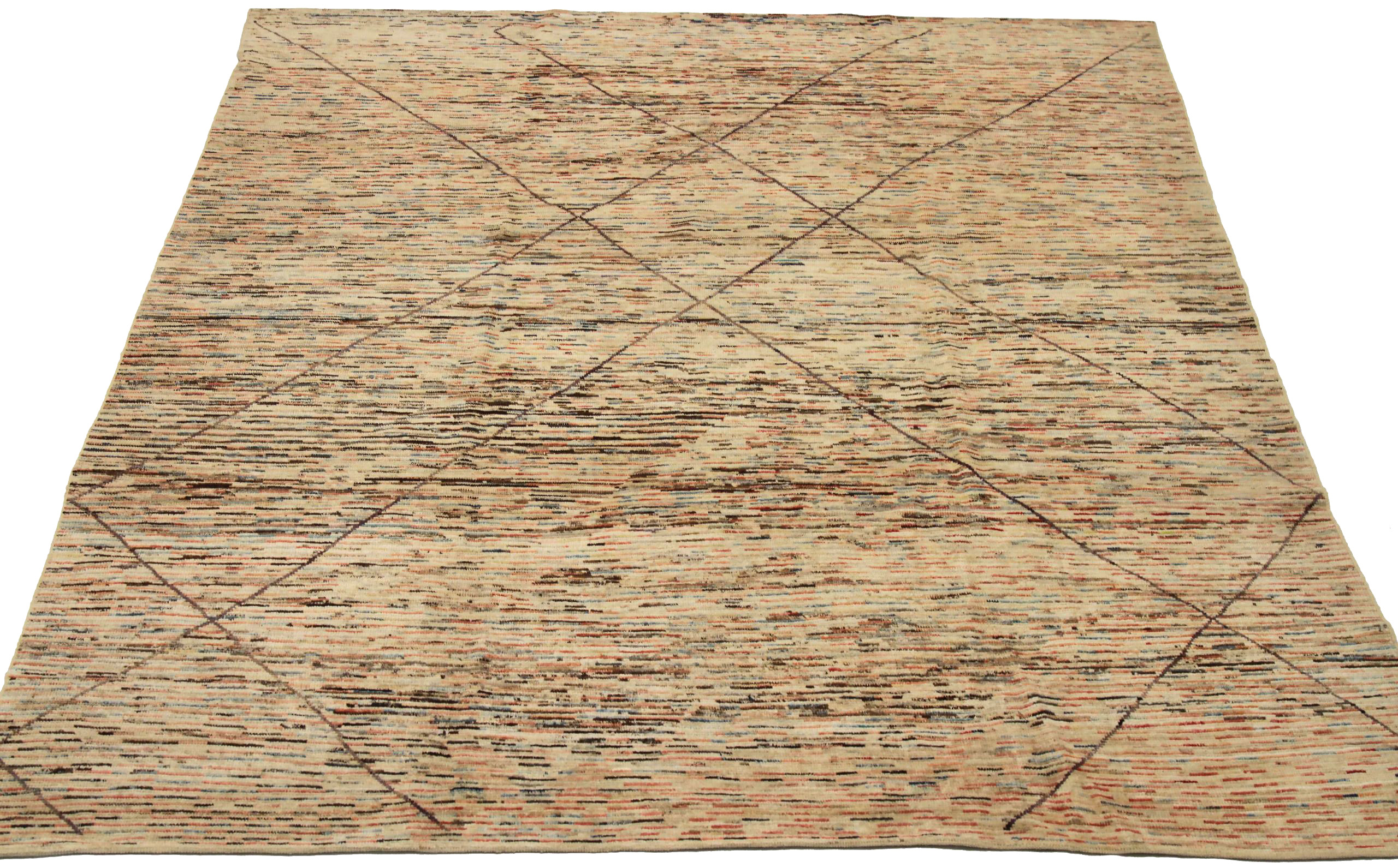 Thumbnail 5 for Afghanistan Moroccan Tribal Rug 90440