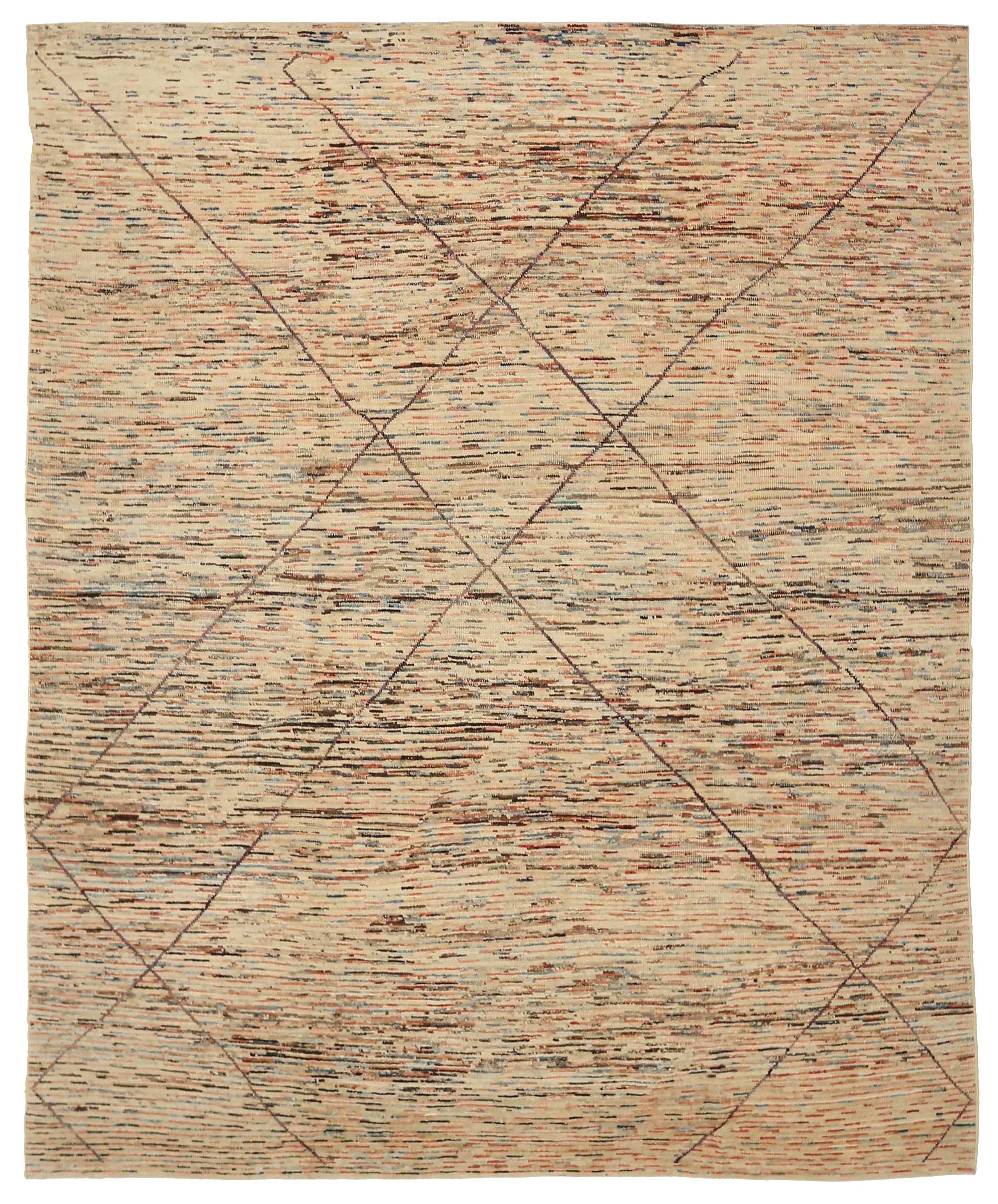 Thumbnail 7 for Afghanistan Moroccan Tribal Rug 90440