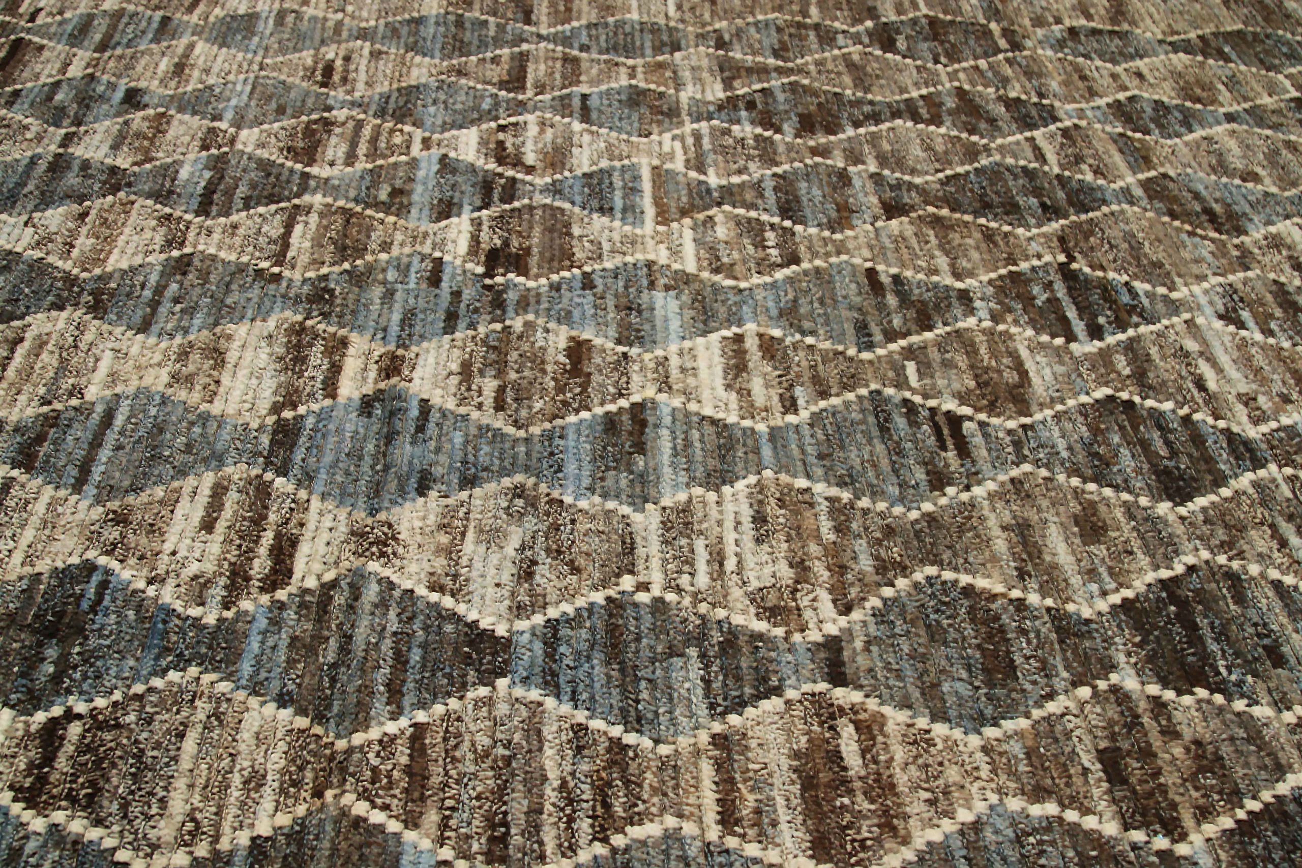 Thumbnail 3 for Afghanistan Moroccan Tribal Rug 90437