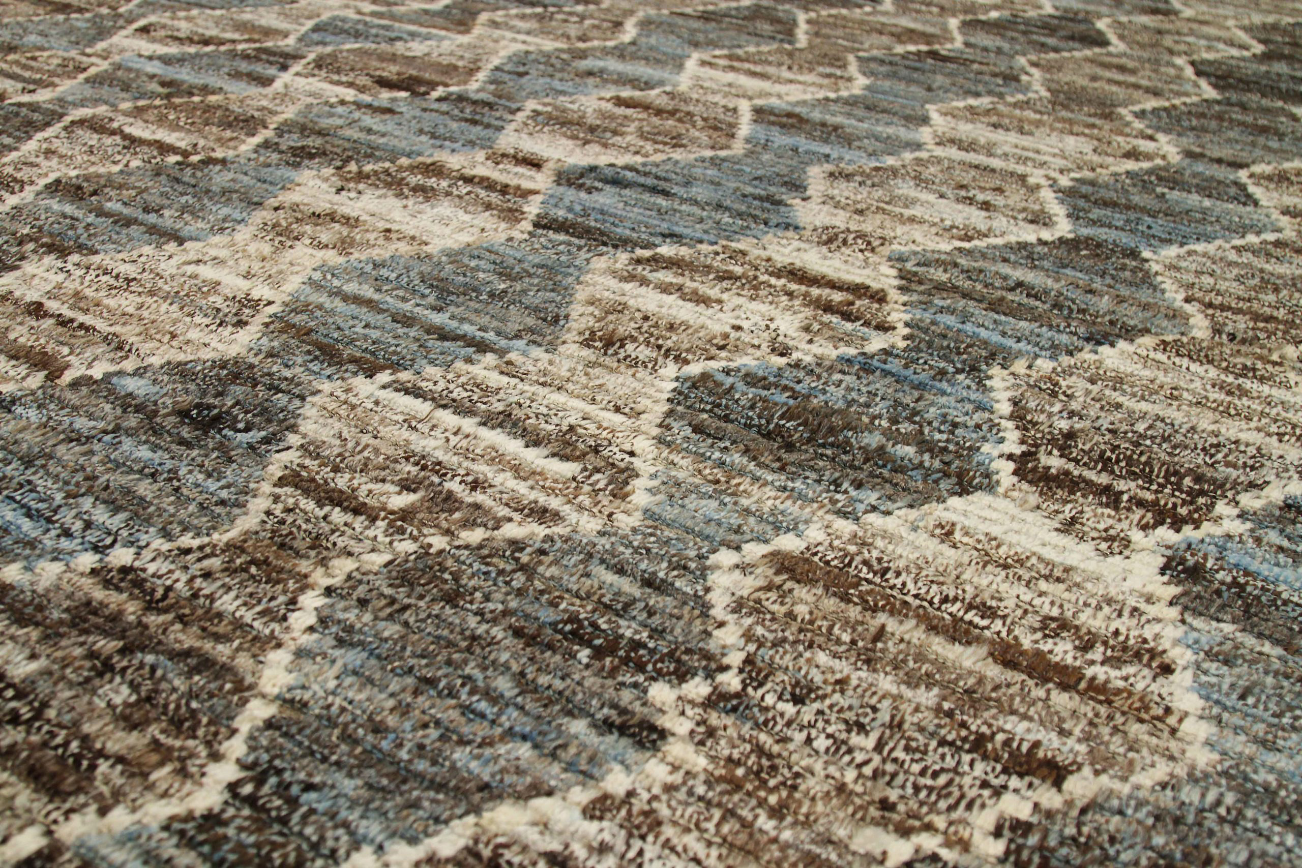 Thumbnail 5 for Afghanistan Moroccan Tribal Rug 90437