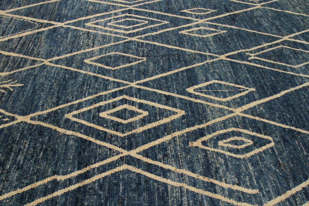 Thumbnail 14 for Afghanistan Moroccan Tribal Rug 90436