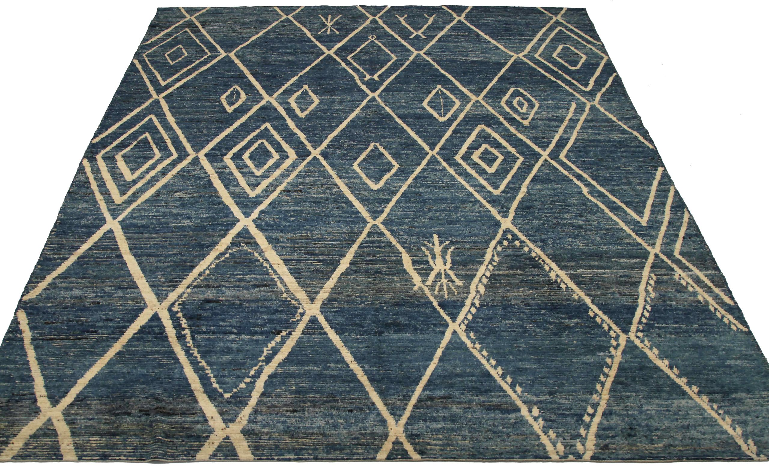 Thumbnail 10 for Afghanistan Moroccan Tribal Rug 90436