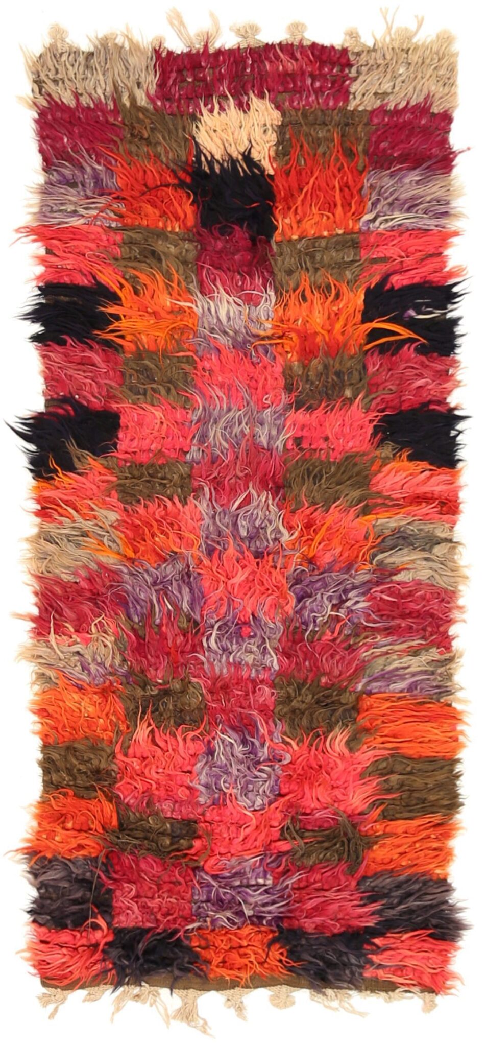 Thumbnail 10 for Turkey Tulu Tribal Rug 92618