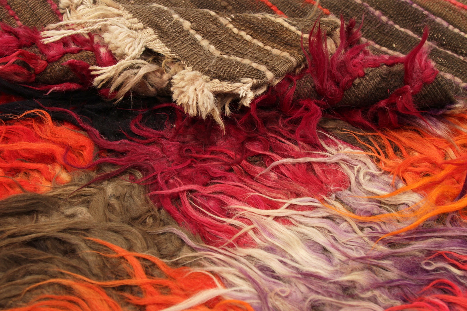 Thumbnail 3 for Turkey Tulu Tribal Rug 92618