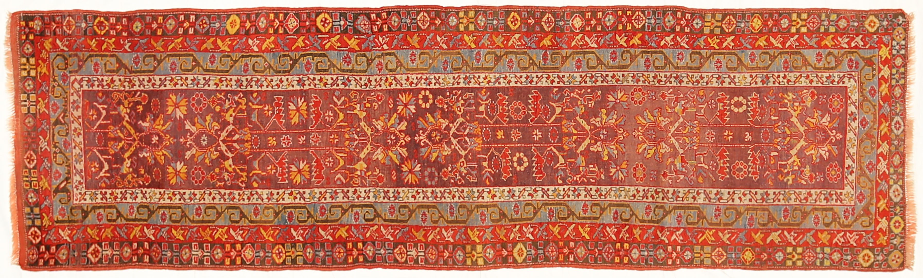 Thumbnail 3 for Antique Turkey Tulu Traditional Rug 92619