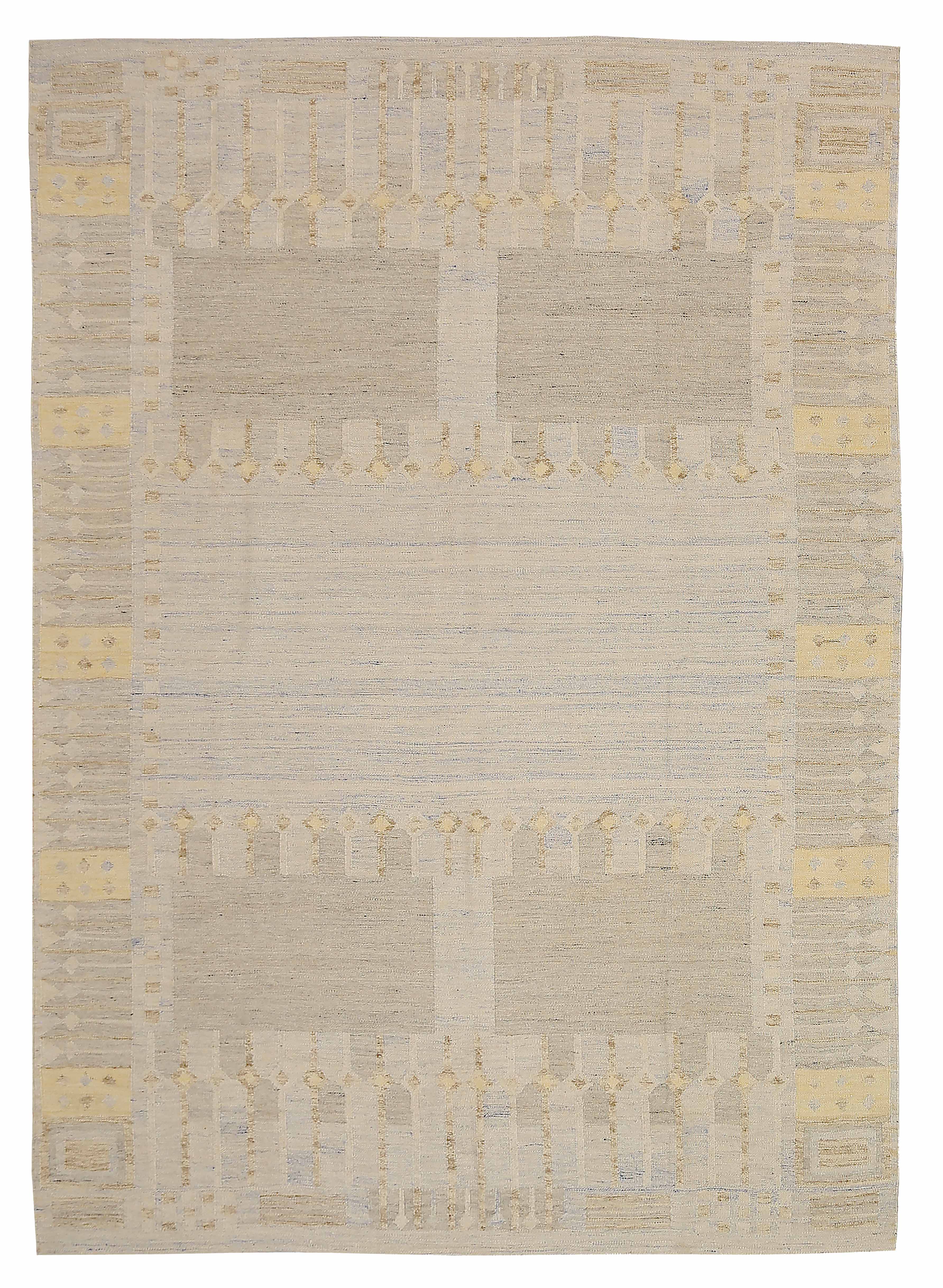 Thumbnail 2 for Scandinavia Scandinavia Tribal Rug 92603