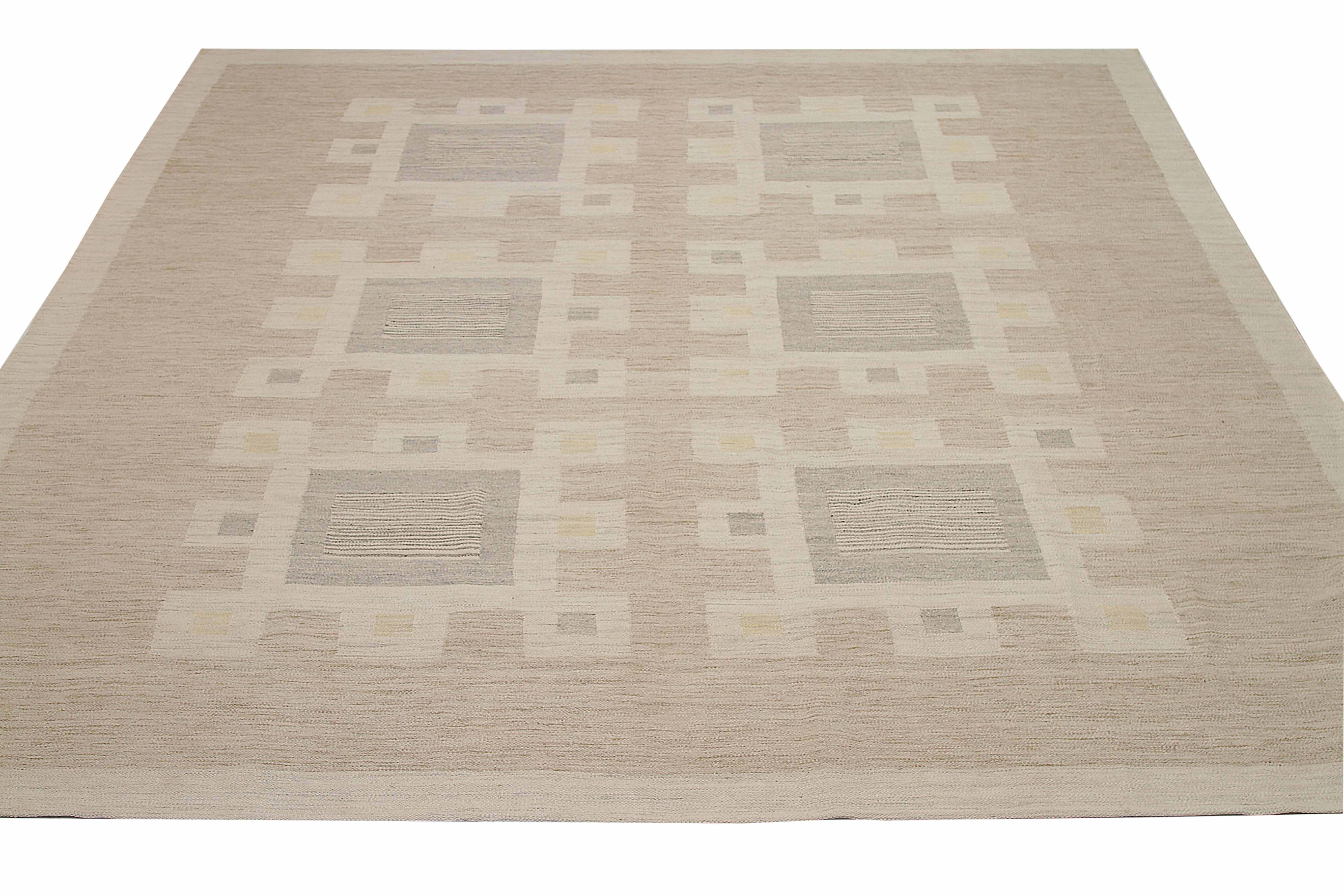 Thumbnail 7 for Scandinavia Scandinavia Tribal Rug 92604