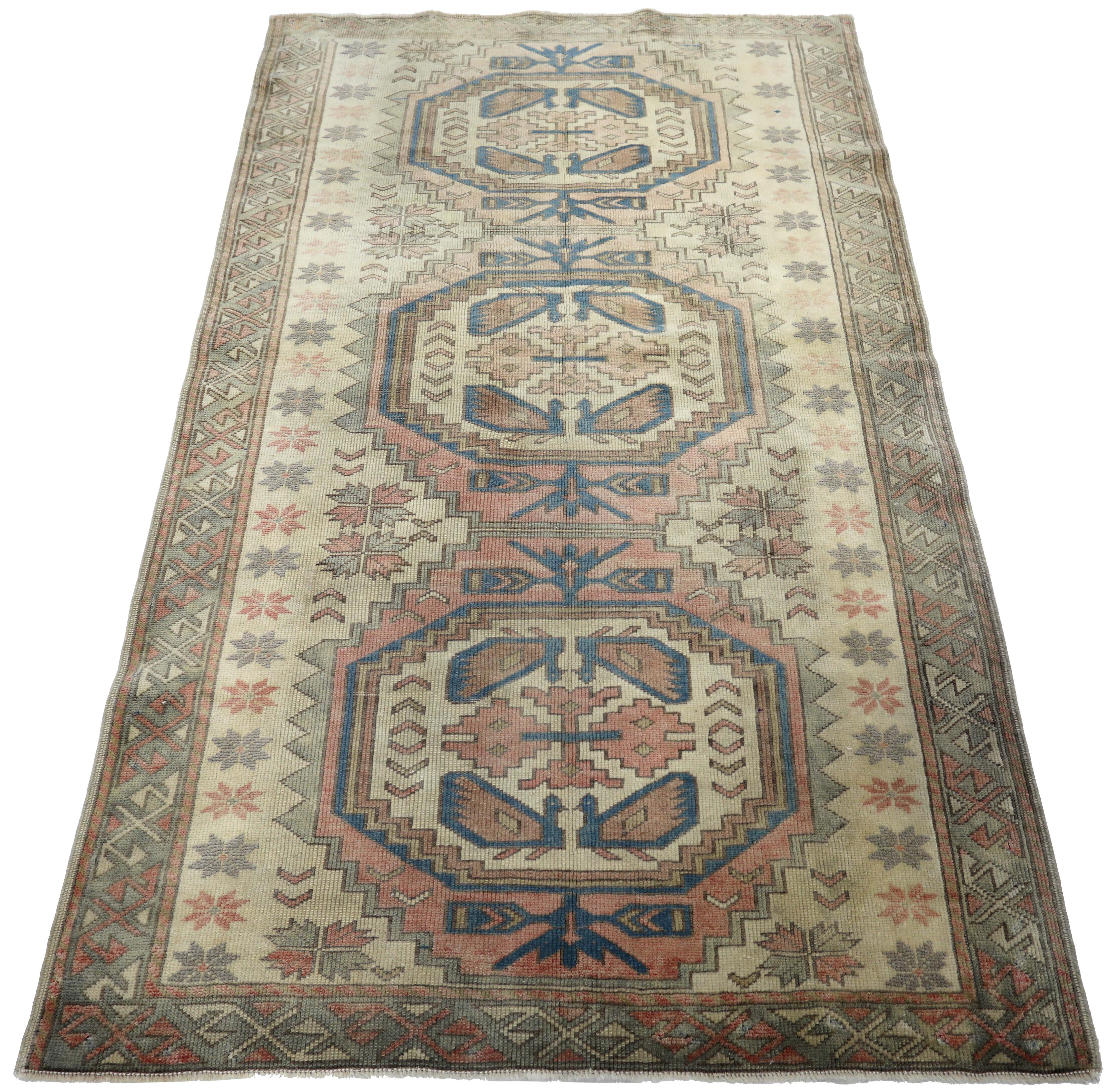 Thumbnail 12 for Antique Turkey Traditional Rug 93249