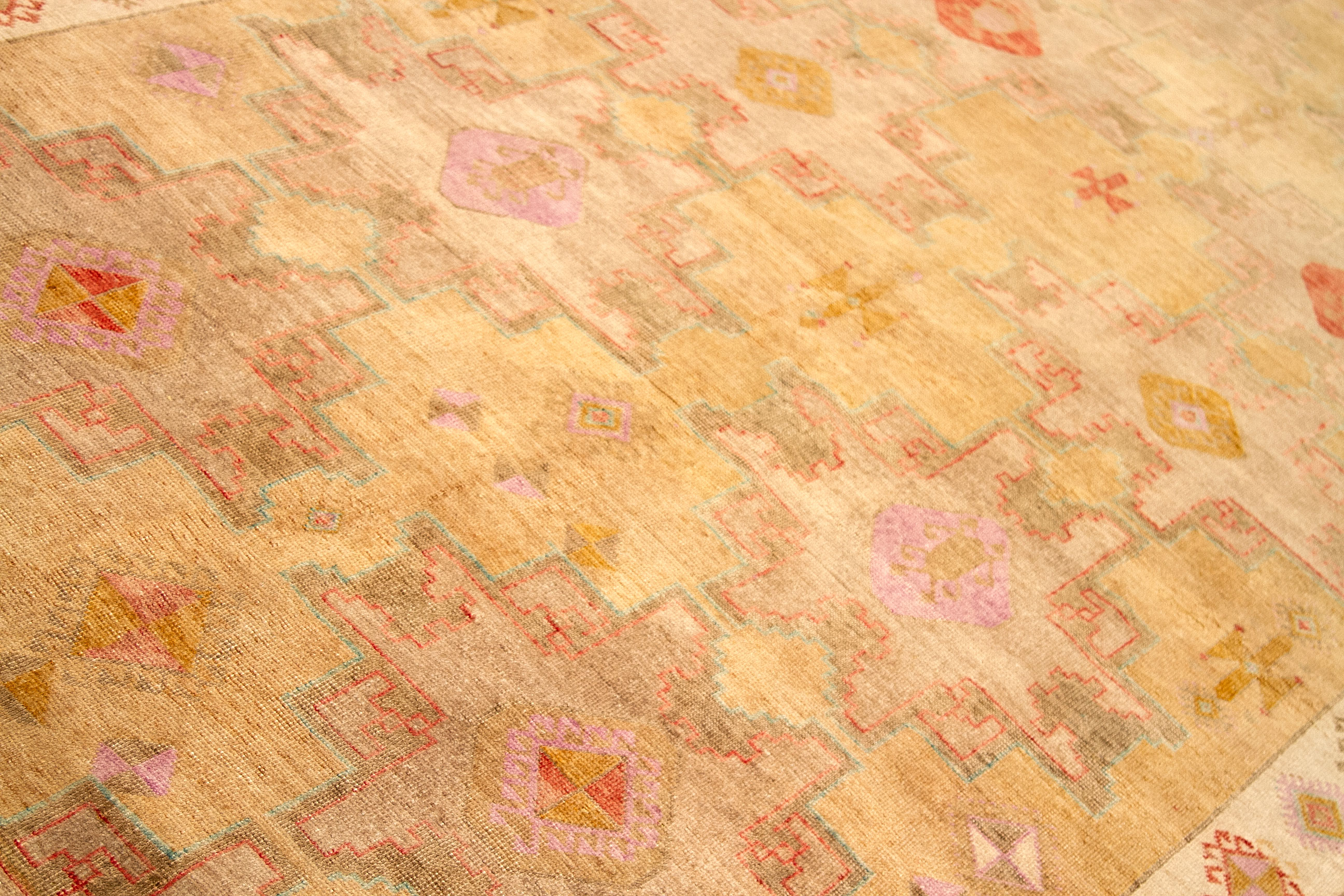 Thumbnail 5 for Antique Turkey Kars Traditional Rug 92748