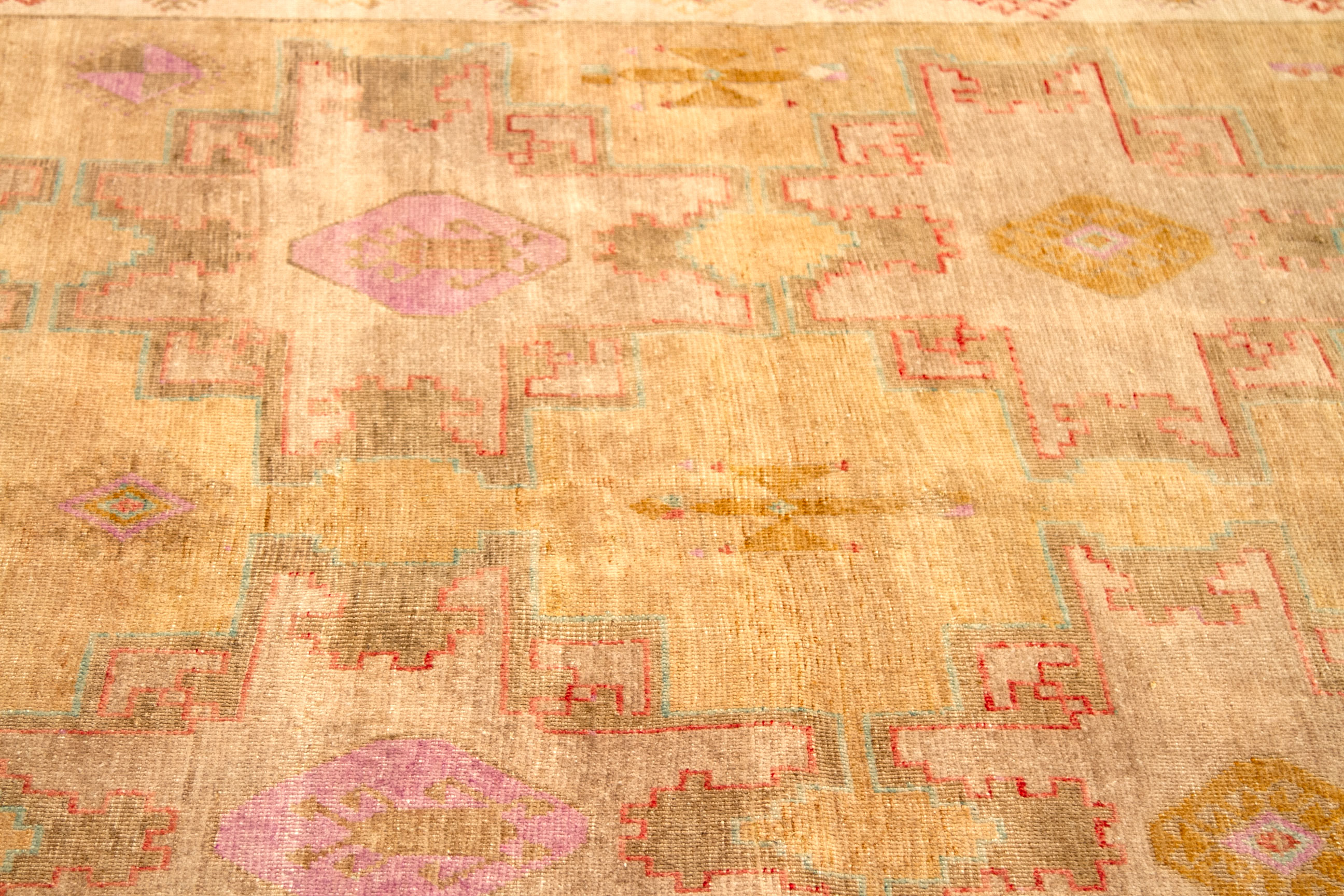 Thumbnail 6 for Antique Turkey Kars Traditional Rug 92748