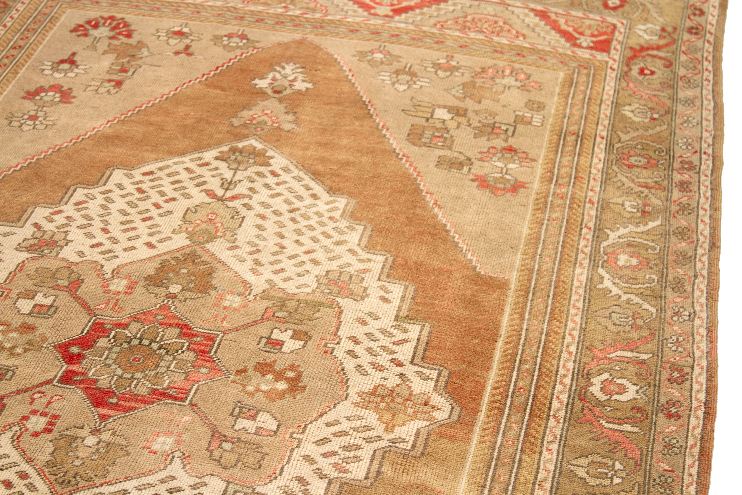 Thumbnail 4 for Antique Turkey Kars Traditional Rug 92750