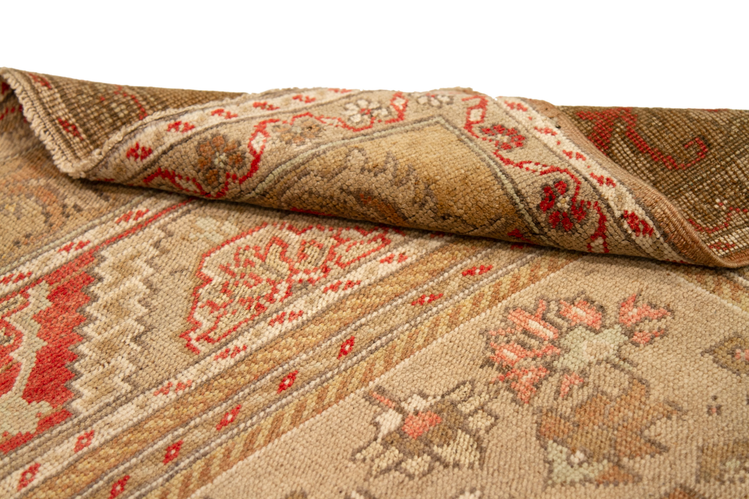 Thumbnail 6 for Antique Turkey Kars Traditional Rug 92750