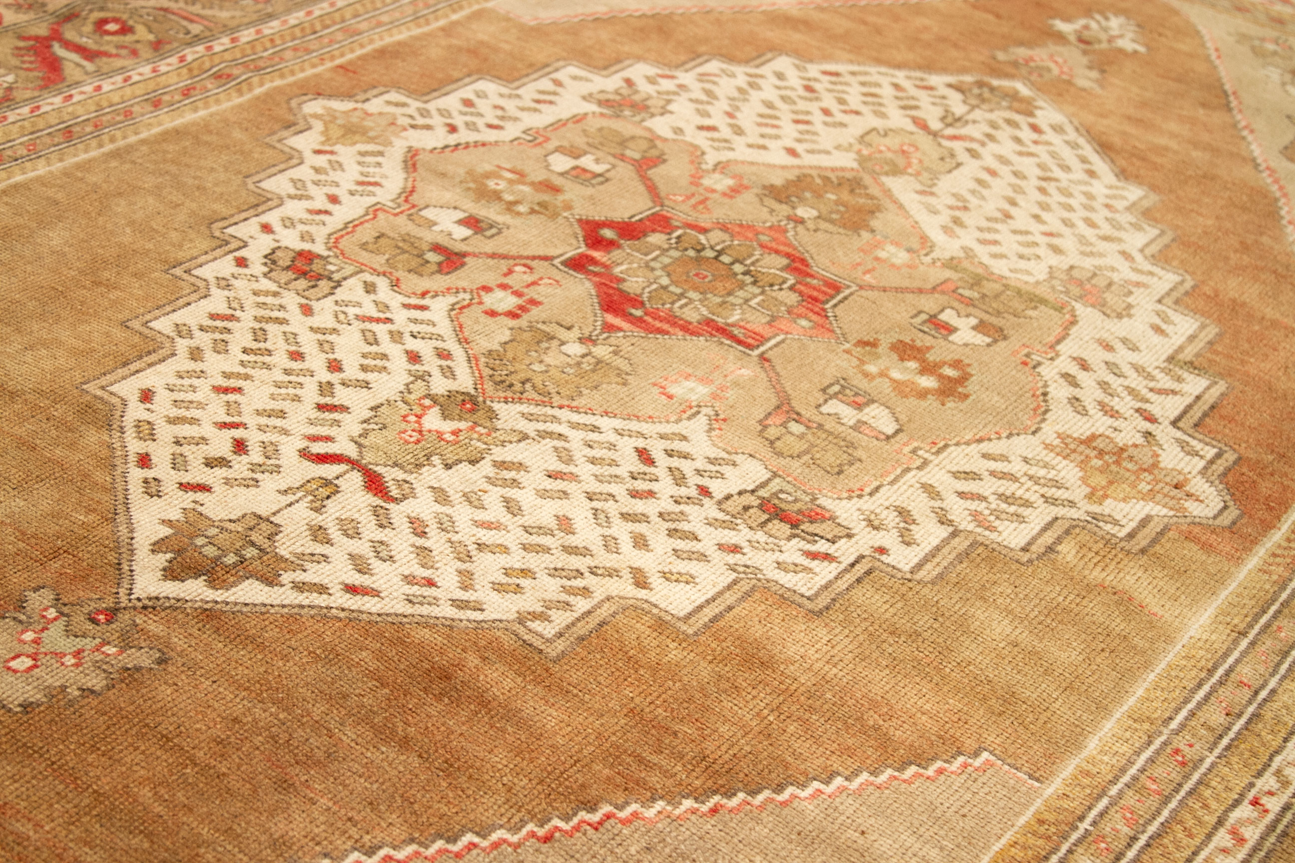 Thumbnail 5 for Antique Turkey Kars Traditional Rug 92750