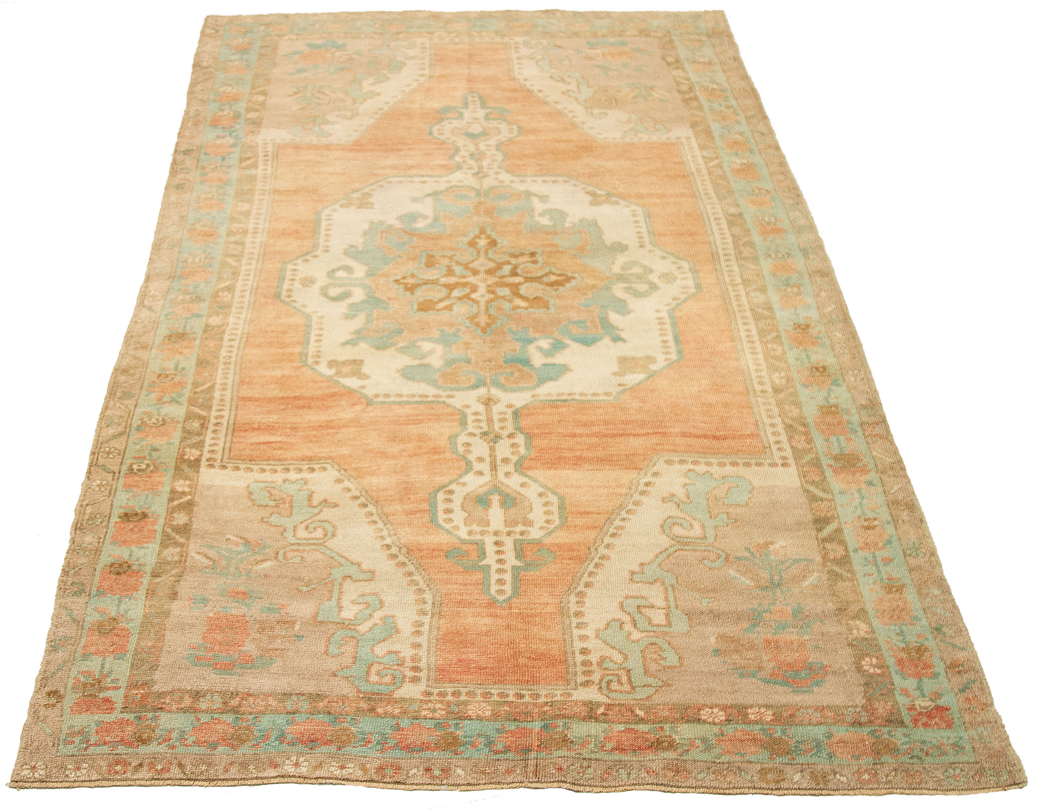 Thumbnail 6 for Antique Turkey Traditional Rug 92752