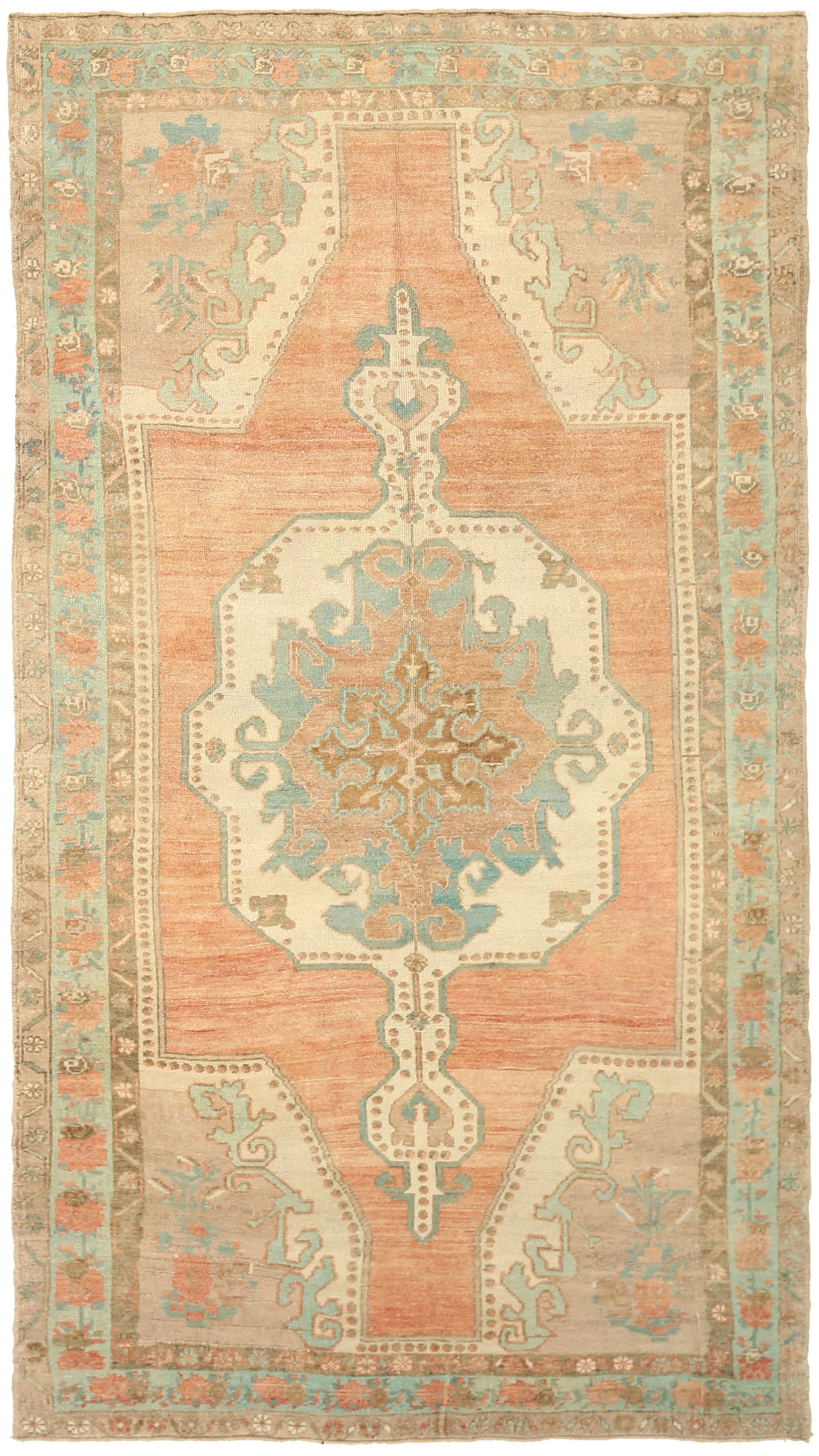 Thumbnail 2 for Antique Turkey Traditional Rug 92752