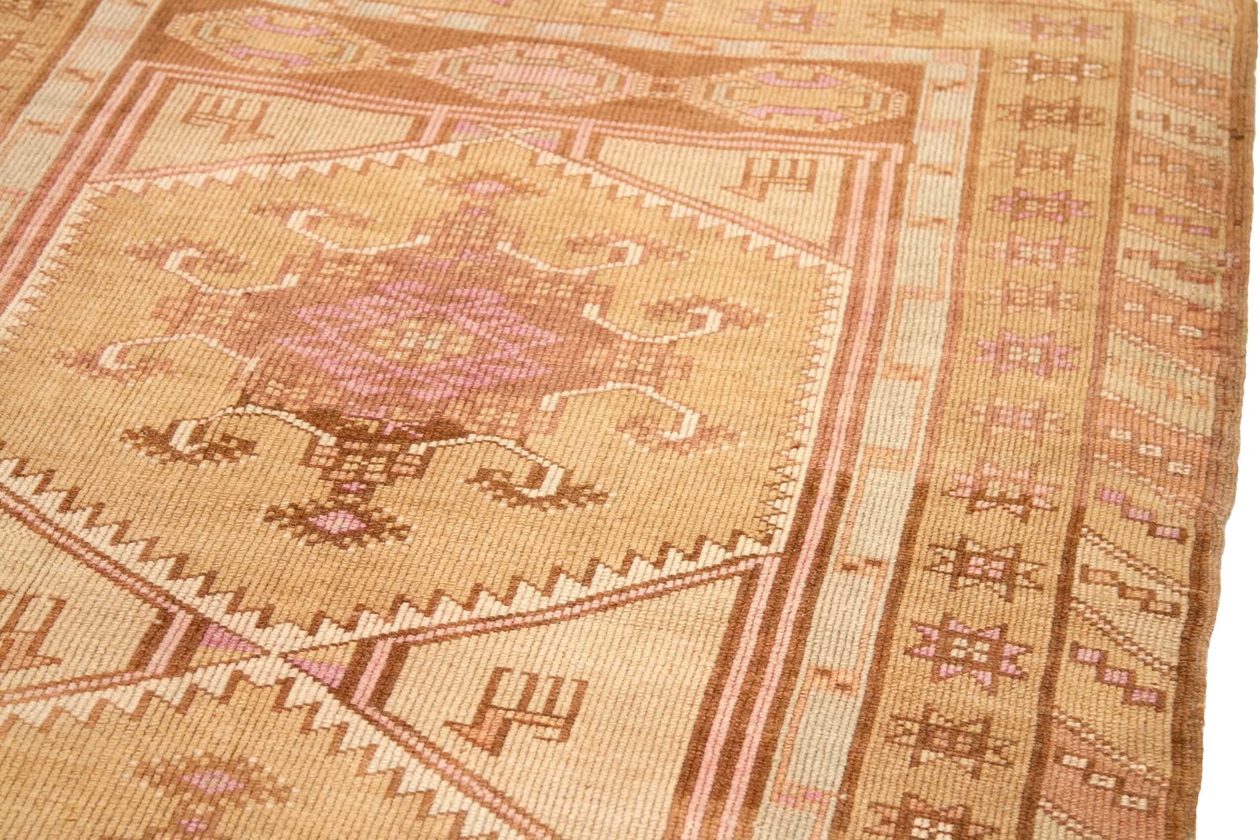 Thumbnail 8 for Antique Turkey Traditional Rug 92763